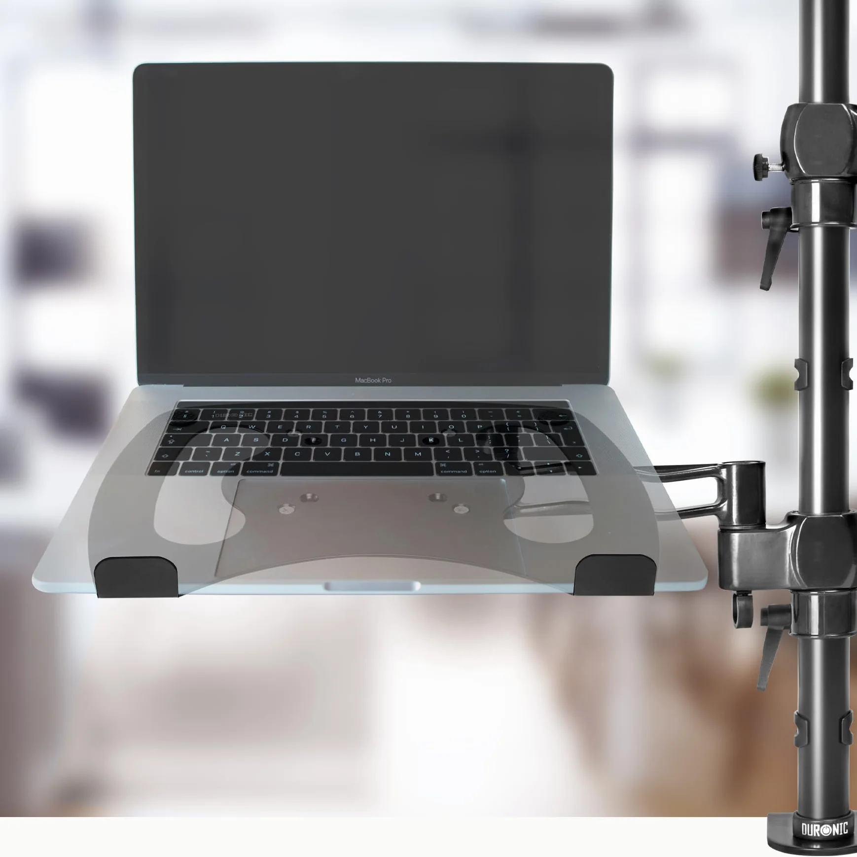 Podstawka pod laptop Duronic DML1 BK czarny VESA 75 VESA 100