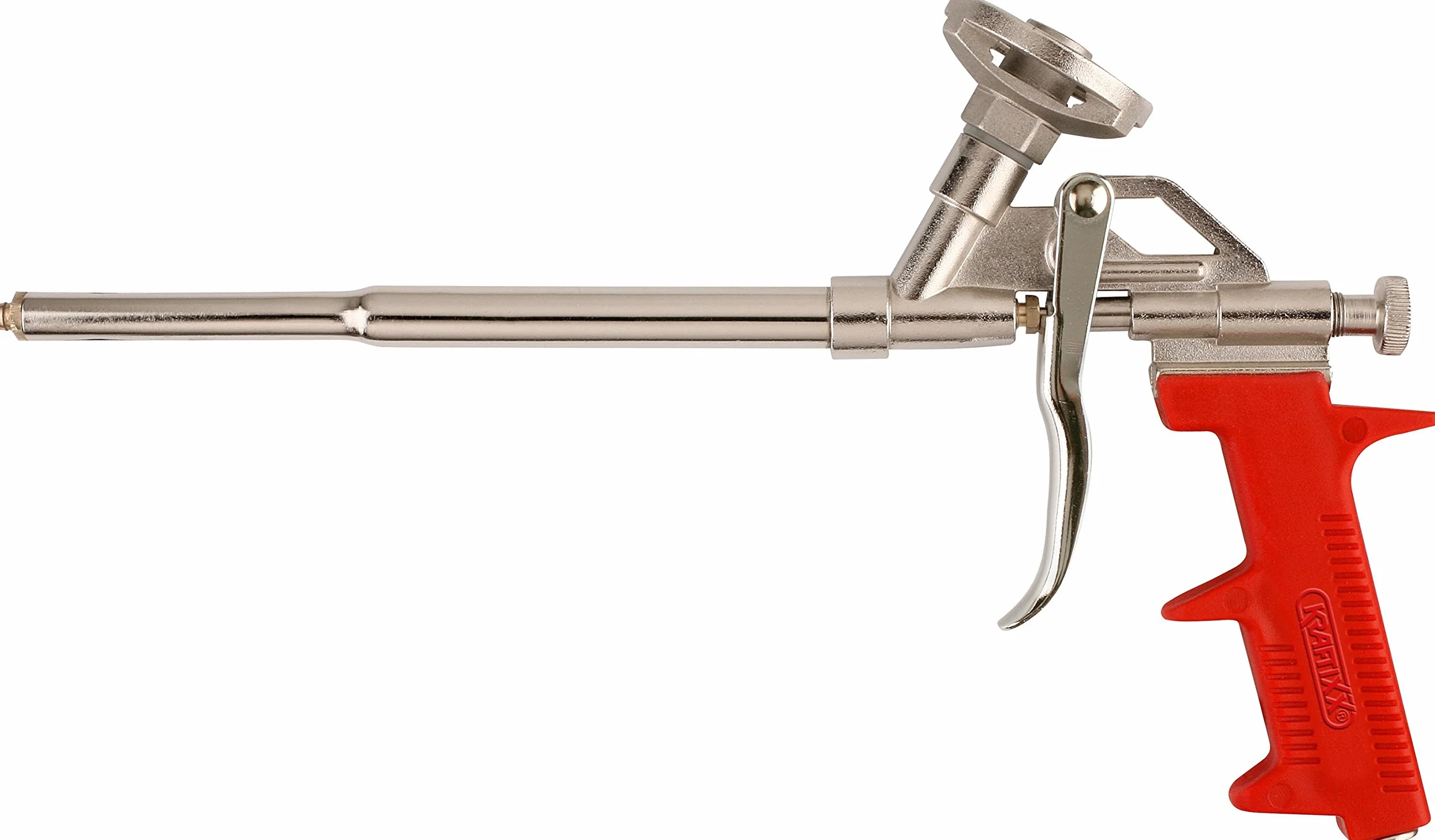 kwb Pistolet do pianki poliuretanowej z metalu, profesjonalny pistolet dozujący z ergonomicznym uchwytem z tworzywa sztucznego