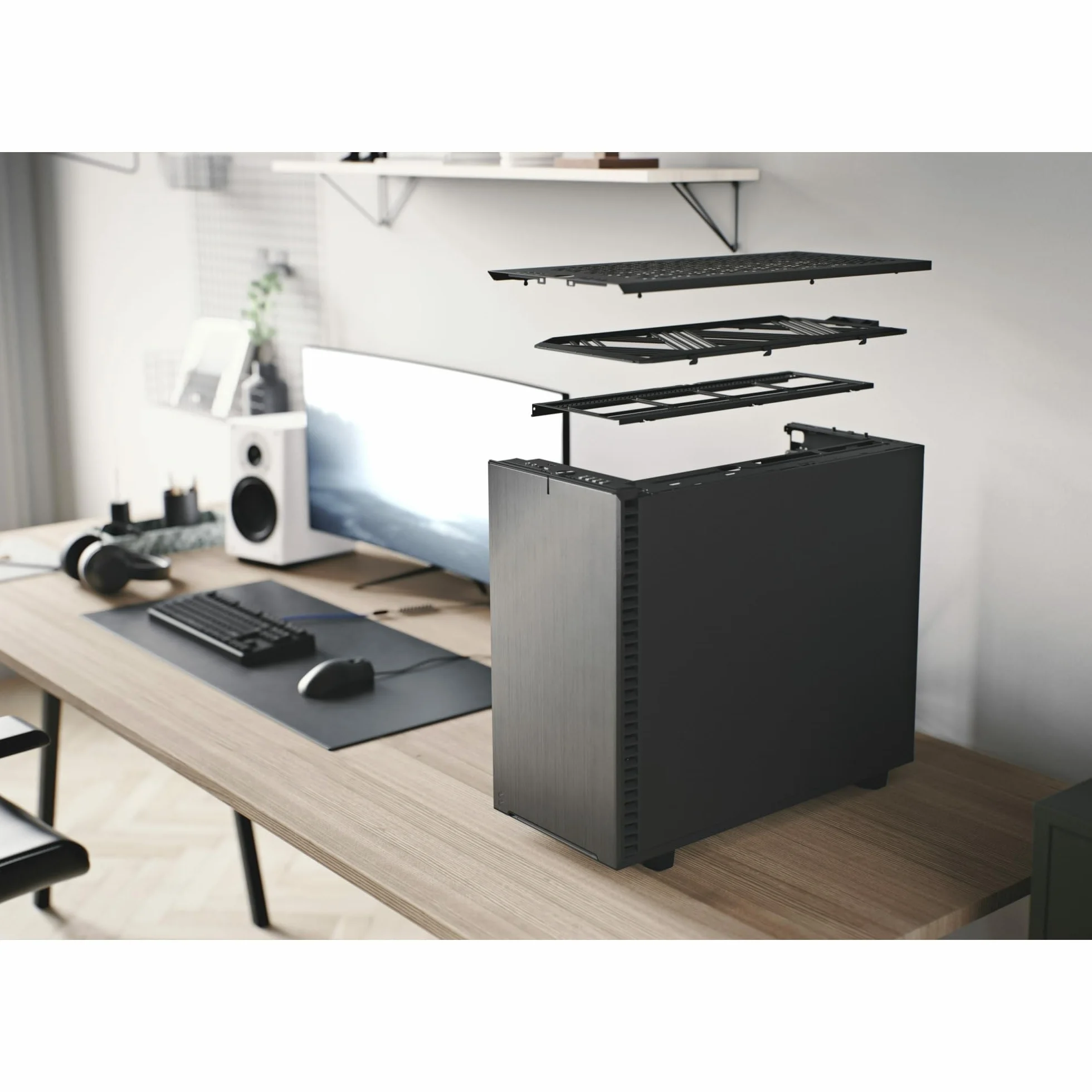 Fractal Design Define 7 FD-C-DEF7A-01 Obudowa Komputerowa, Czarny, 54.7 x 24 x 47.5 cm