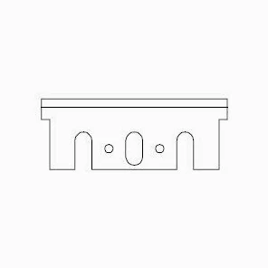 6 sztuk noży do struga Ryobi 92 x 29 x 3 Typ: SKH