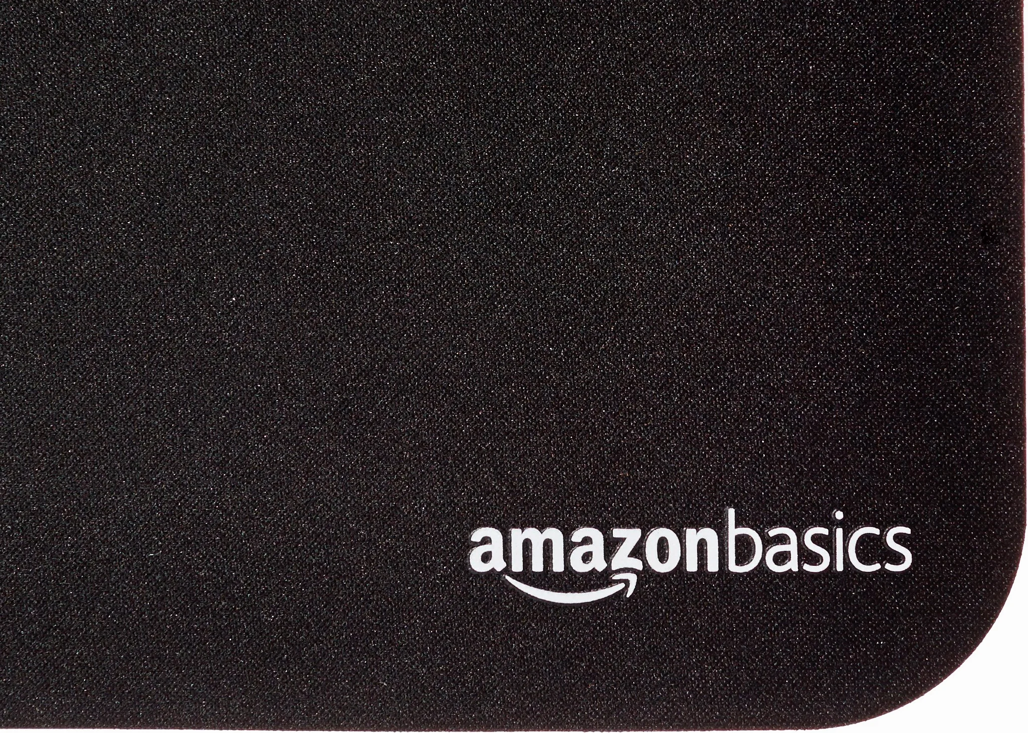 Amazon Basics Podkładka pod mysz dla graczy, prostokątna, czarna