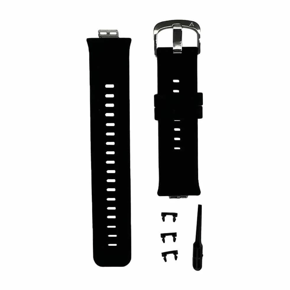 Pasek Kompatybilny z Huawei Watch Fit New/Watch Fit (TIA-B09/TIA-B19), Silikonowy Pasek Zamienny do Huawei Watch Fit Special Edition/Watch Fit Elegant (Czarny)