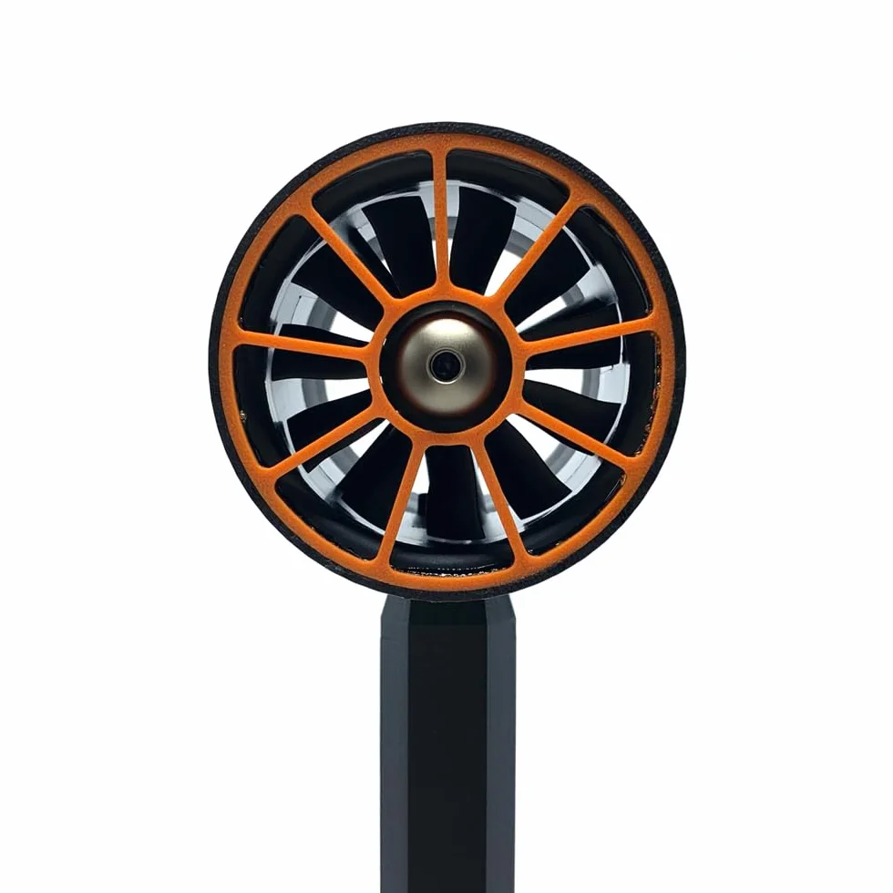Ręczna turbosprężarka 64 mm, silnik bezszczotkowy, 2200 g, myjnia samochodowa, dmuchawa do kurzu