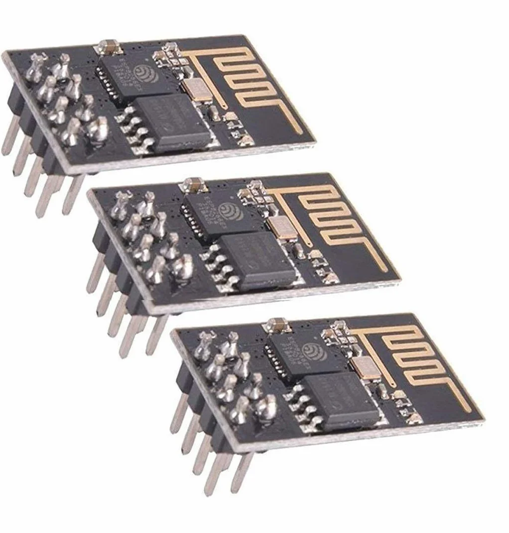 DollaTek 3 szt. ESP8266 szeregowy bezprzewodowy modu? nadajnika WiFi ESP-01