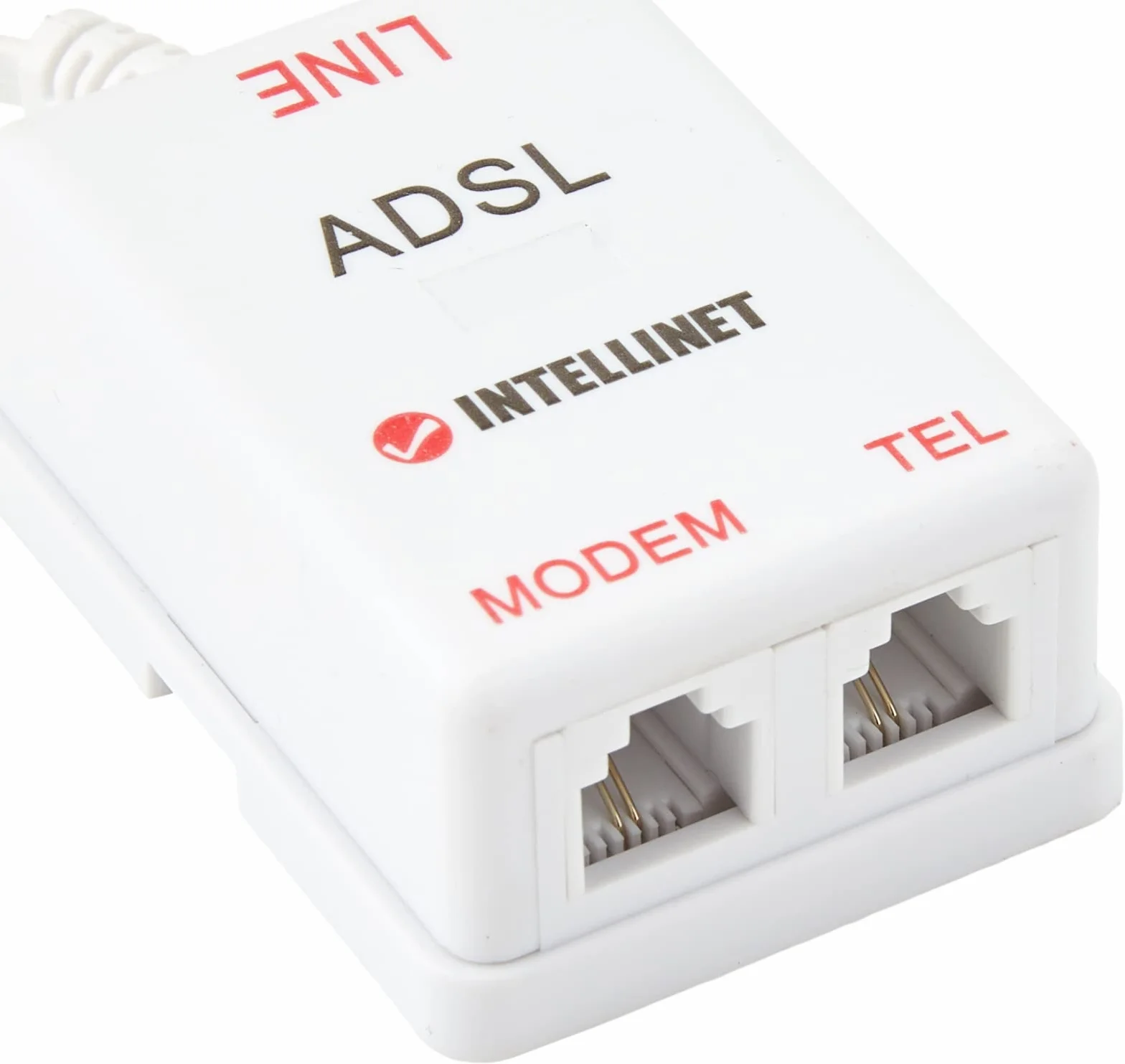 Intellinet 201124 rozdzielacz ADSL biały
