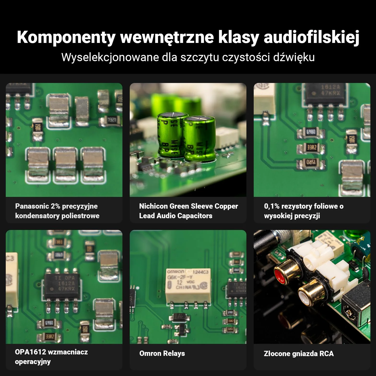 Fosi Audio BOX X5 Przedwzmacniacz Gramofonowy MM MC, 4-Stopniowa Regulacja Wzmocnienia RCA