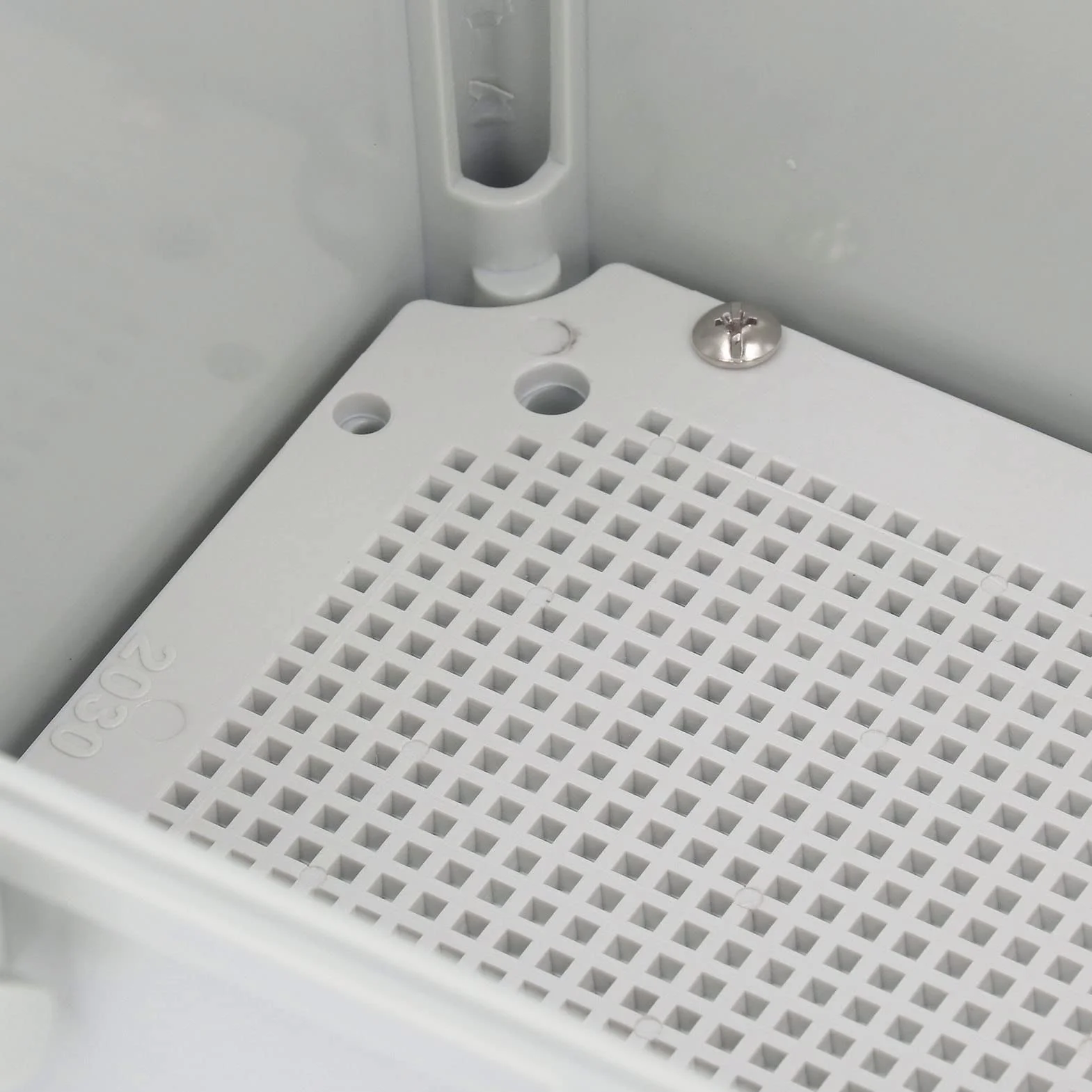 Skrzynka przyłączeniowa z pokrywą na zawiasach PolyGen 11,8 x 7,9 x 6,7 cala, obudowa elektryczna ABS o stopniu ochrony IP67 z miejscami montażowymi do projektów elektronicznych