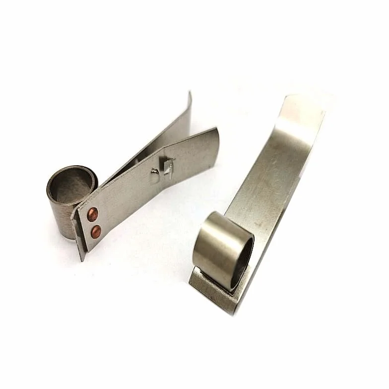 5 szt. Zacisk sprężynowy ze stali nierdzewnej Uchwyt szczotki węglowej do generatorów - Trwały zacisk zaciskowy(12X38MM)