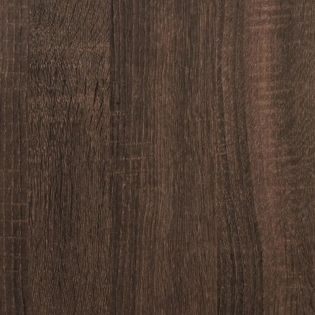Pokrowiec na grzejnik, brązowy, dąb, 78 x 20 x 82 cm, designerska osłona chłodnicy, nowoczesna płyta MDF, pionowe listwy drewniane, dekoracyjna szafka do salonu, sypialni, przedpokoju, duża