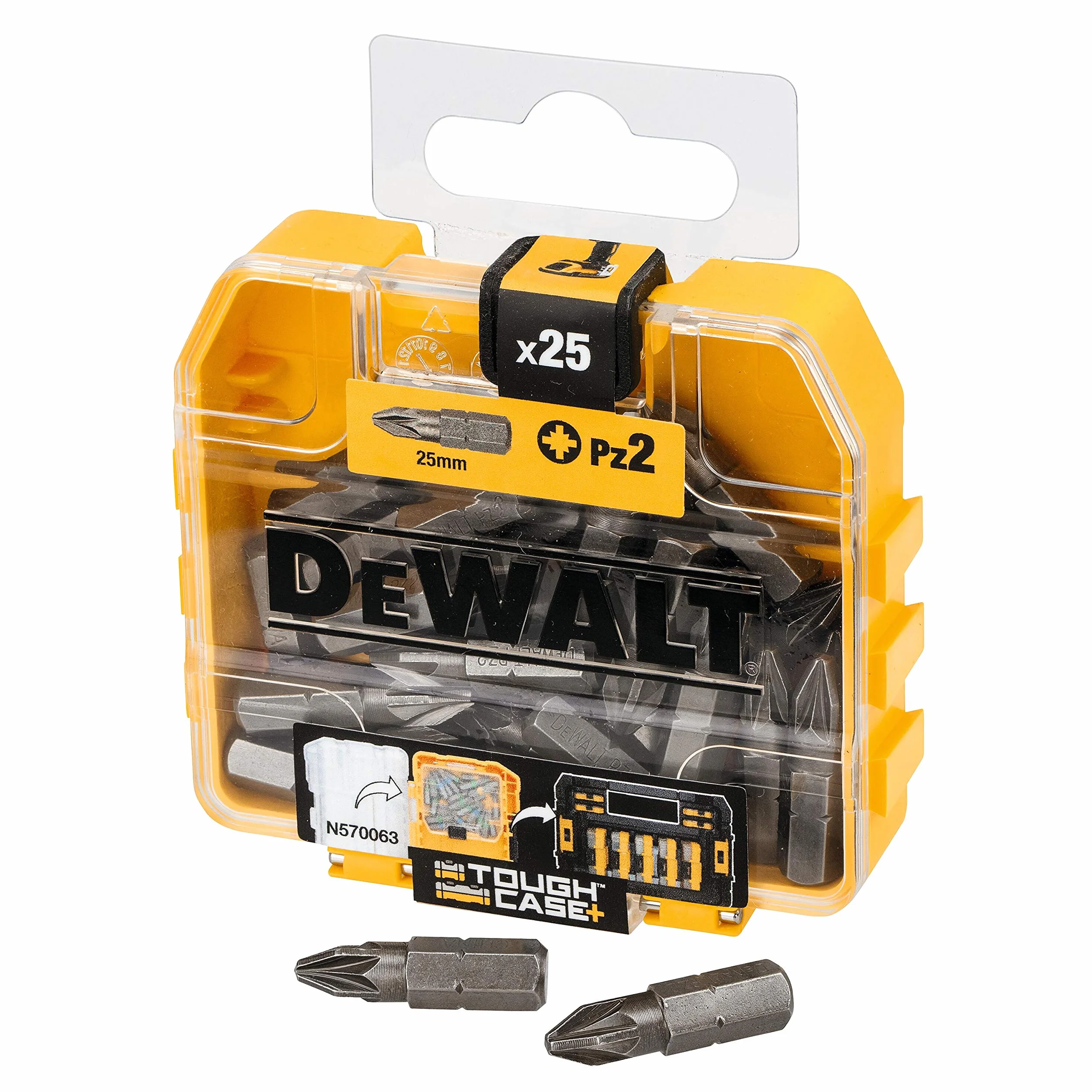 Dewalt Dt71521-Qz Zestaw Akcesoriów, Czarny/Żółty, 25 Elementów