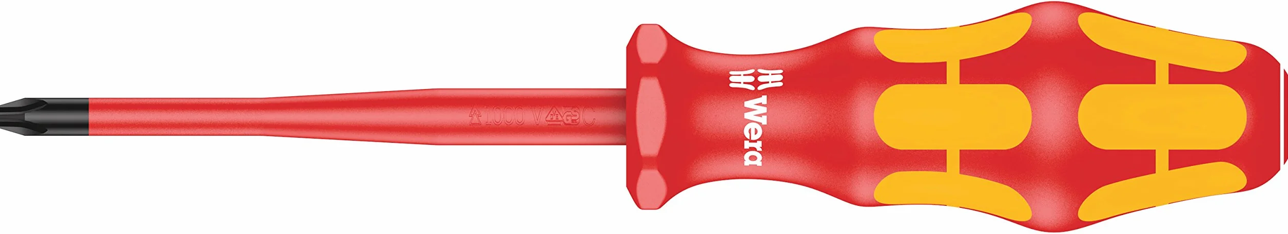 Wera Kraftform 100 iS/7 zestaw 3 wkrętaków Kraftform Plus o zredukowanej średnicy ostrza, 7-częściowy