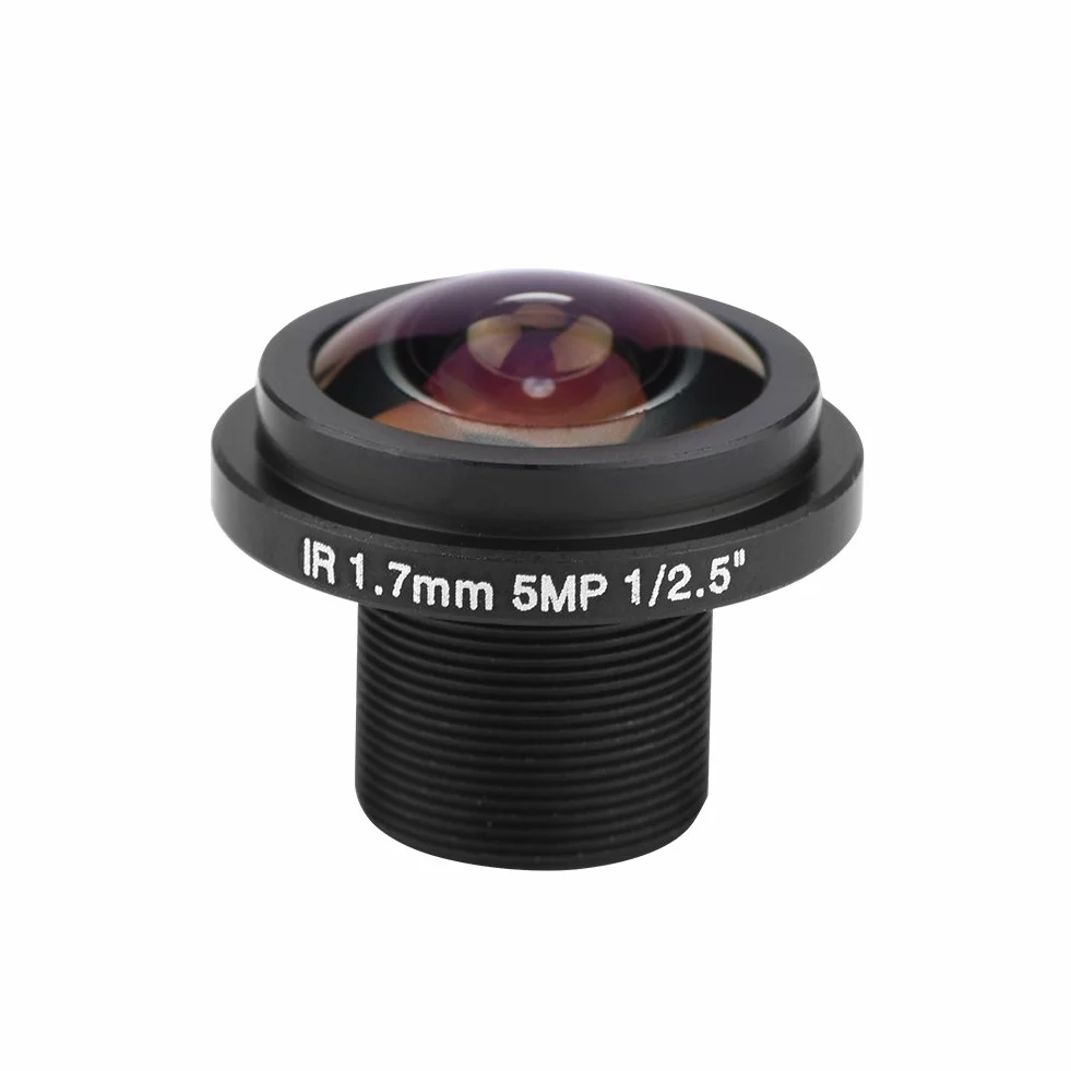 Obiektyw kamery bezpieczeństwa 5 MP HD Fisheye CCTV 185° 1,7 mm