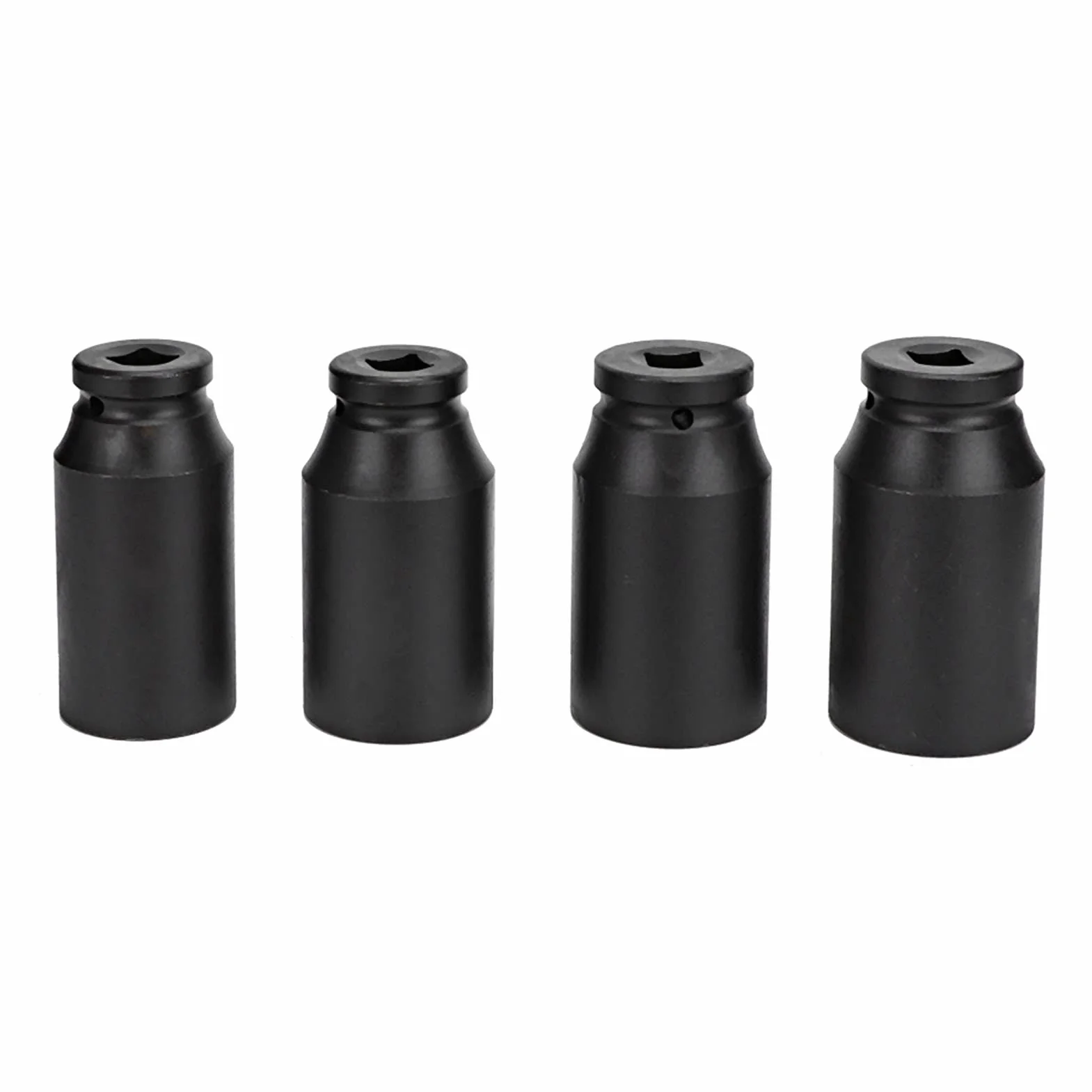 Generic 1/2 Cala Głębokie Gniazdo Uderzenia 4PCS Zestaw Narzędzi Naprawy 12 -punktowy Adapter o Wysokiej Twardości Odpowiedni dla Pracowników Konserwacyjnych
