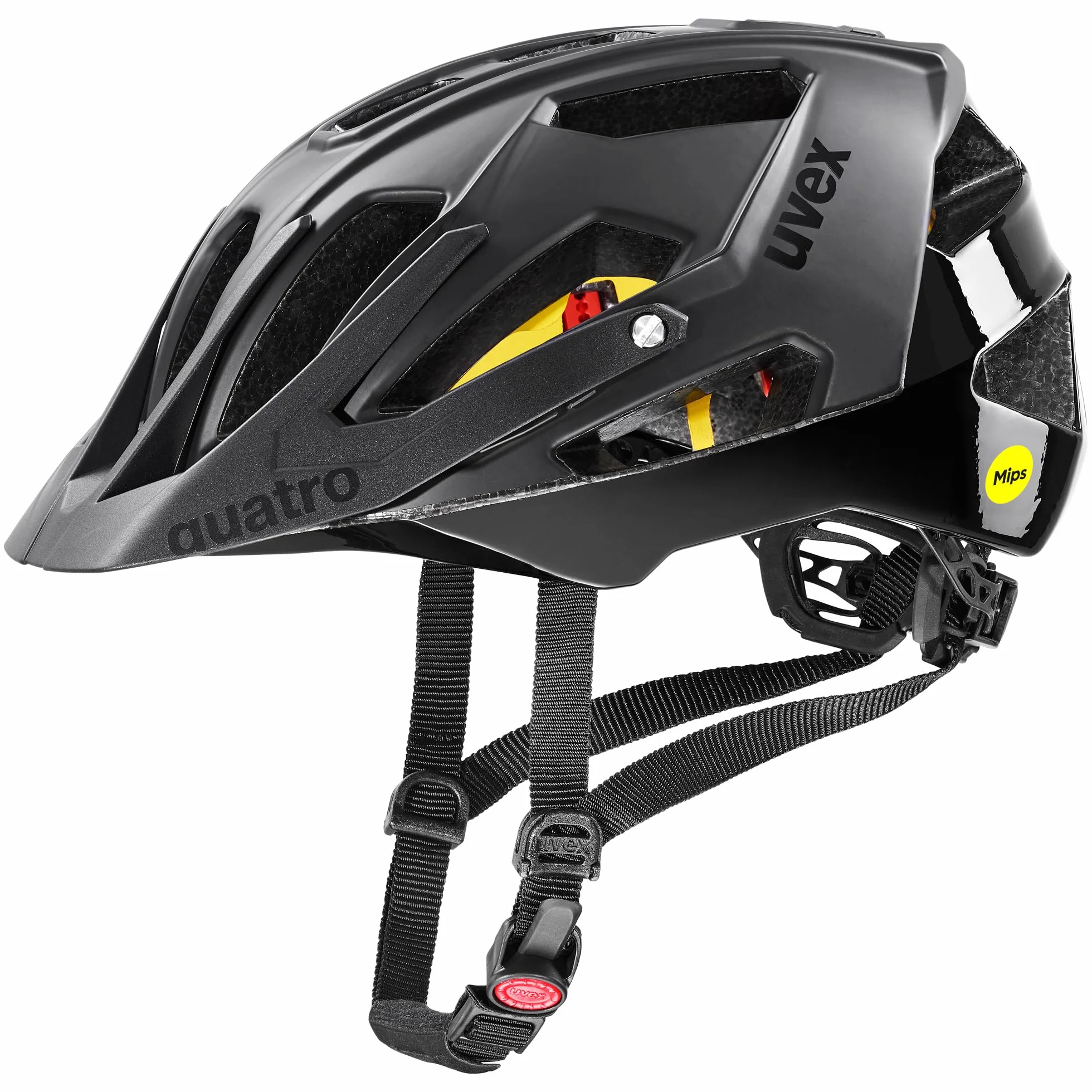 uvex quatro cc MIPS - bezpieczny kask mtb dla kobiet i mężczyzn - system MIPS - zdejmowana wyściółka nadająca się do prania