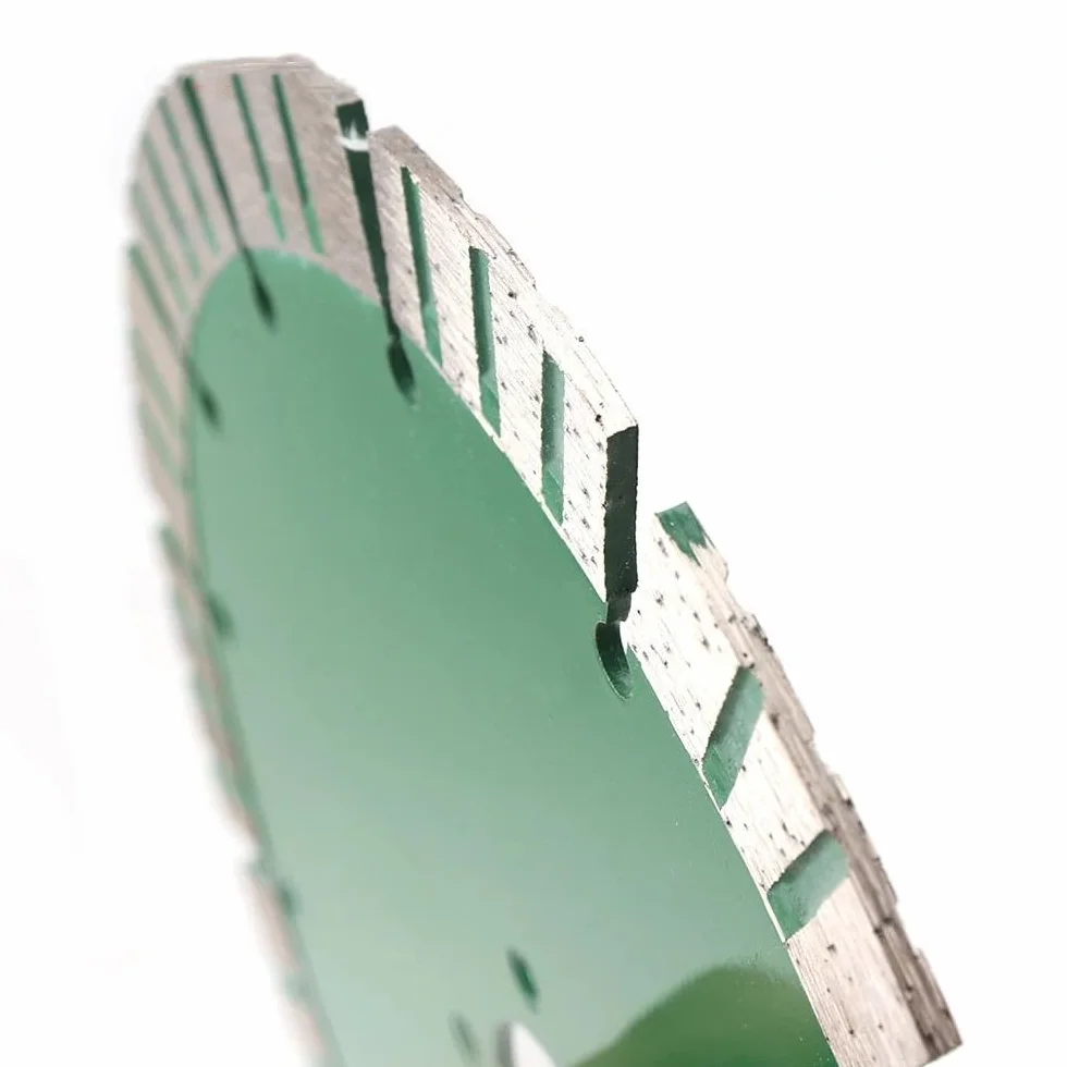 Diamentowe tarcze tnące do szlifierki kątowej， 1 SZTUK 190-230mm Diamentowa Tarcza Do Cięcia Kamienia Koło Turbo Segmentowane Tarcza Do Cięcia Granitu Marmuru Betonu, 230mm(190mm)