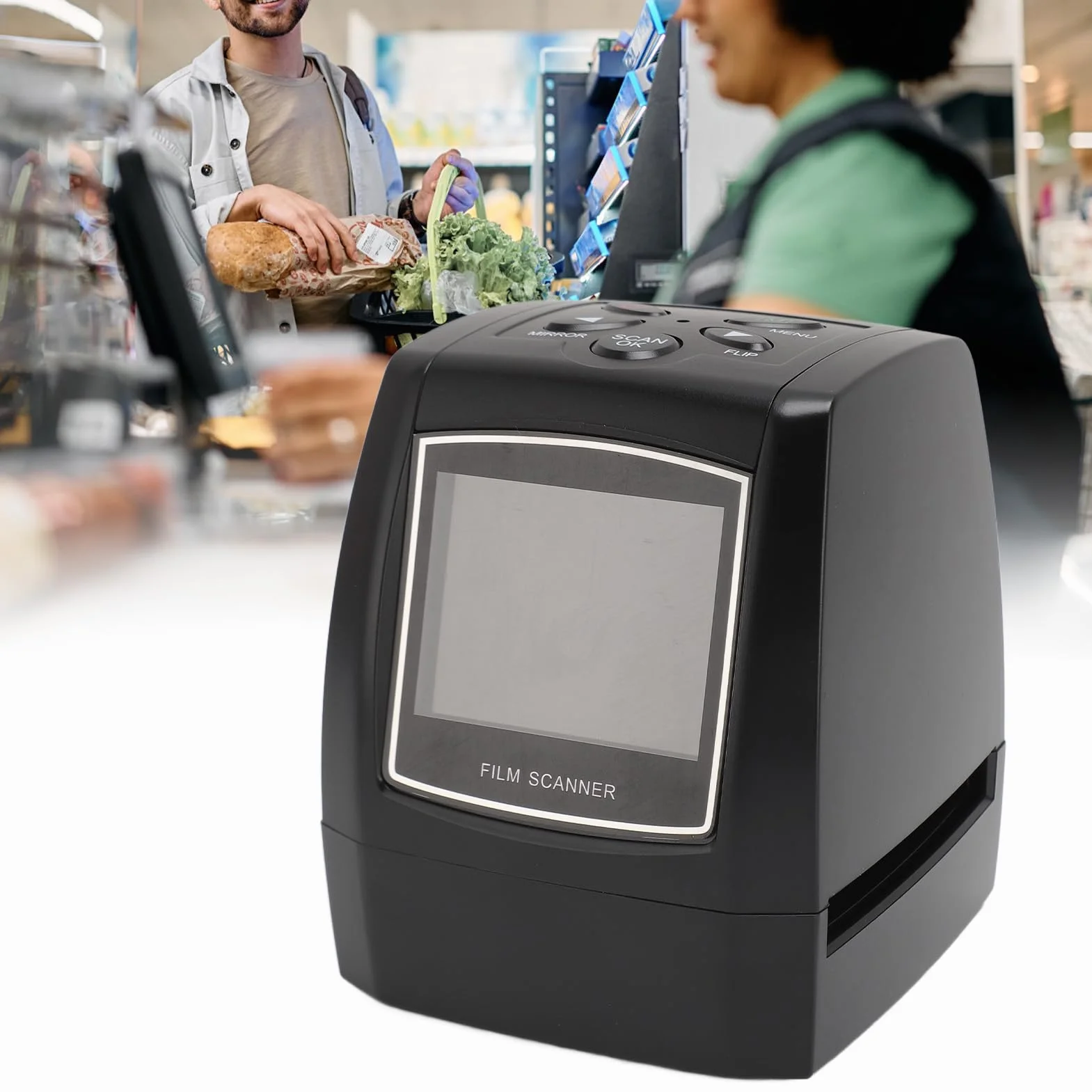 Skaner Filmów i Slajdów LCD 2,4 Cala 12 MP 135 Mm 126 KPK 110 8 Mm Wtyczka UE