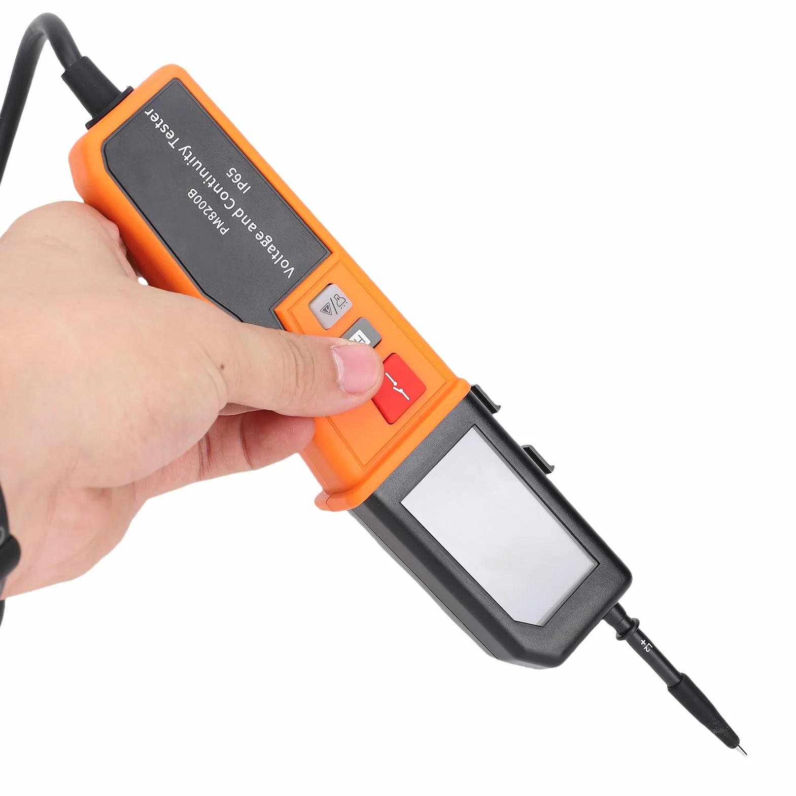 Cyfrowy Tester Napięcia i Ciągłości z automatyczną zmianą Zakresu, Wielofunkcyjny, Wodoodporny dla Profesjonalnych Elektryków i Majsterkowiczów 12 V AC