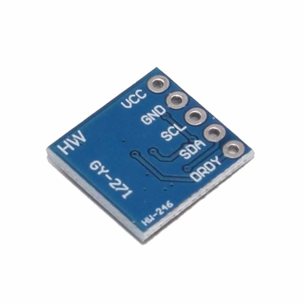 Hailege 2 szt. GY-271 QMC5883L 3-5V IIC Potrójny Osiowy Kompas Magnetyczny Moduł Kompasu Elektronicznego dla Arduino