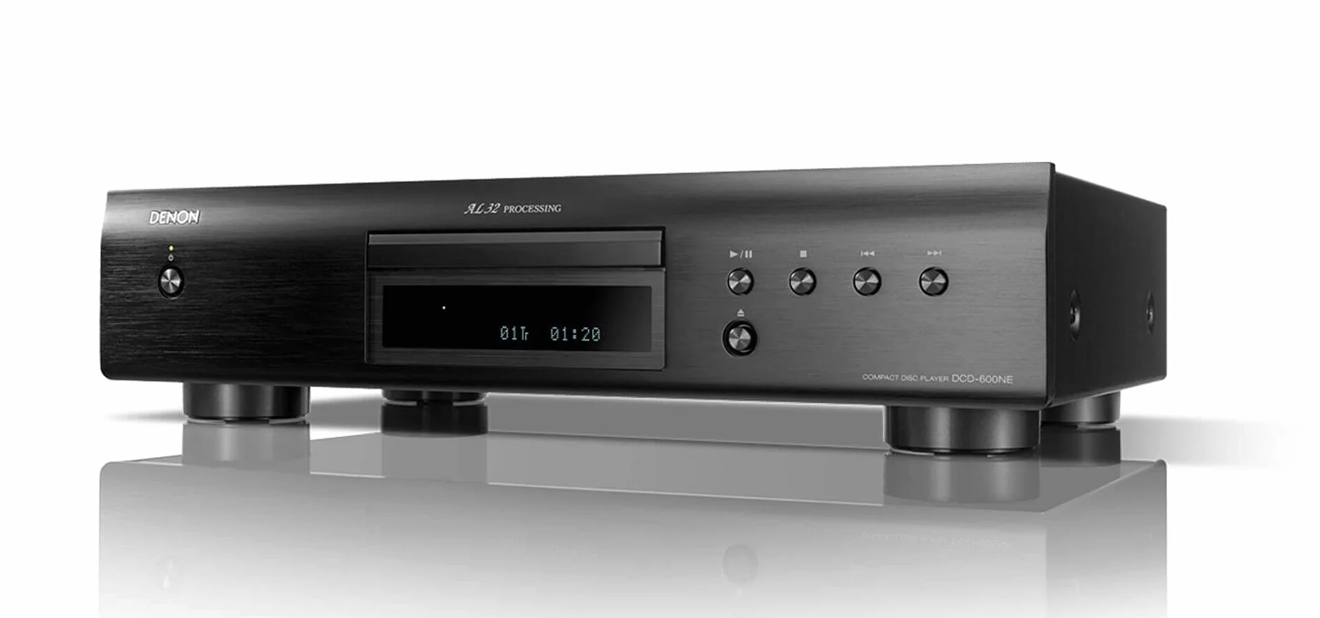 Denon Al-32 DCD600NEBKE2GB Odtwarzacz Cd, Czarny, 27.5 x 43.4 x 10.7 cm