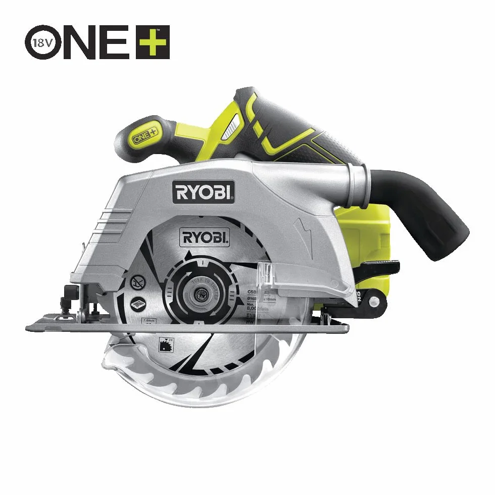 RYOBI - Duet ONE+ 18 V: Wyrzynarka wahadłowa z 1 ostrzem + Piła tarczowa - śr. 165 mm z 1 ostrzem z 24 zębami + 1 bateria 18V 2,5 Ah i szybka ładowarka, (5133004770)