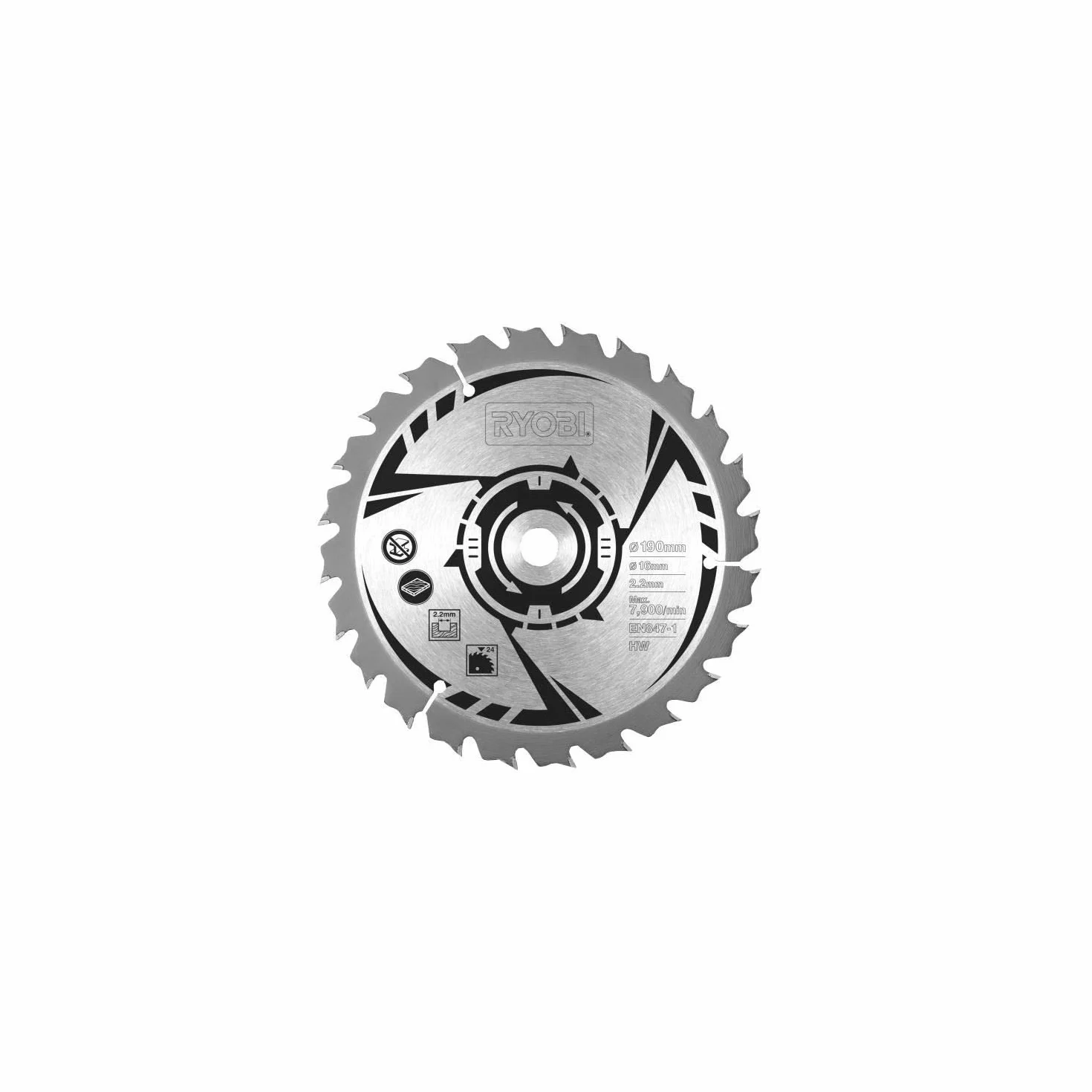 Ryobi 1600 W pilarka tarczowa RCS1600-K, uniwersalne przyłącze do odsysania pyłu, GripZone+, regulowana płyta podłogowa, blokada wrzeciona, głębokość cięcia 55-66 mm, 230 V