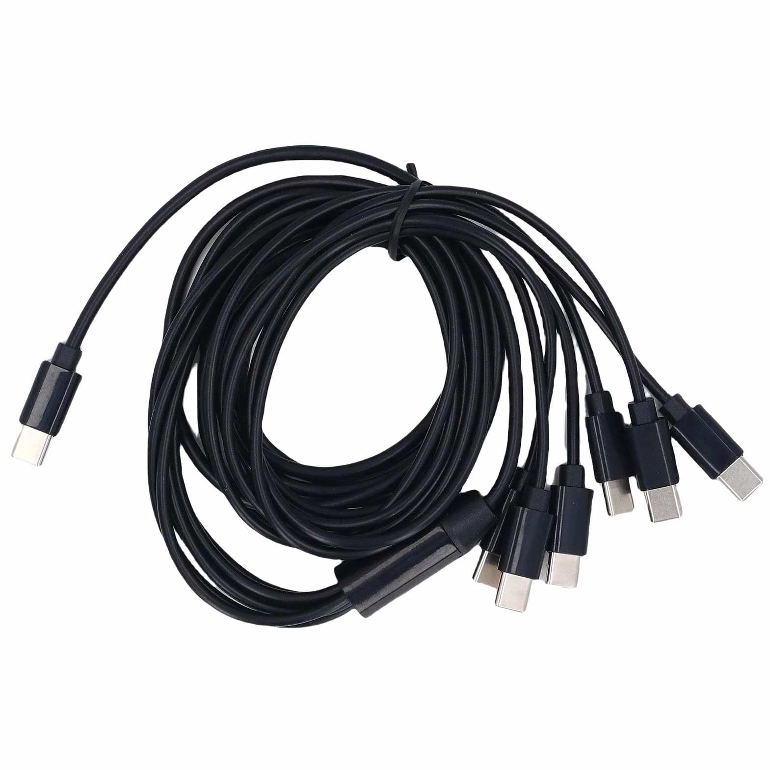 Topiky Kabel USB C Splitter 6 w 1 do USB C, Szybki Rozdzielacz z Miedzianym Rdzeniem 6.6FT