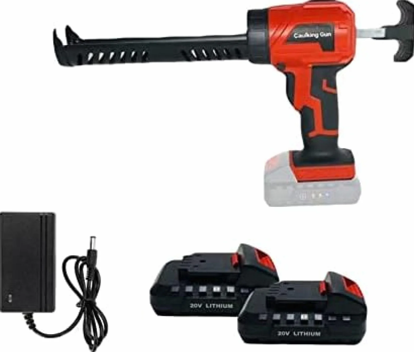 Bezprzewodowy Pistolet Do Uszczelniania 4 Regulowana Prędkość Elektryczny Pistolet Do Kleju Do Uszczelniania Z Akumulatorem Litowo-jonowym 2000 MA Pistolet Do Silikonu Do Napełniania Uszczelniaczy