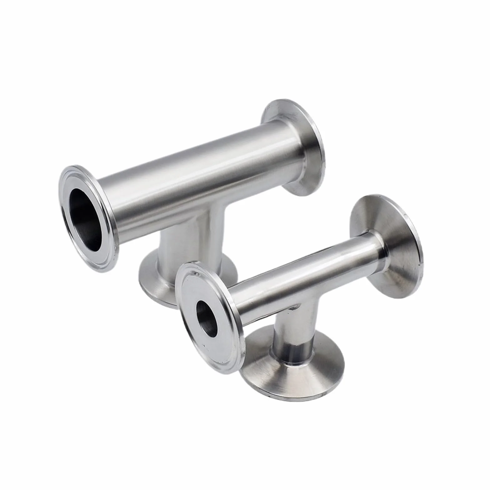 SS304/316 stal nierdzewna szybkie dopasowanie trójdrożny zacisk typ łącznik rurowy okucie OD 50,5 mm - 119 mm pasuje 3.8 cm-10.2 cm Tri Clamp (SUS316,25 mm okucie 50,5) Łącznik rurowy
