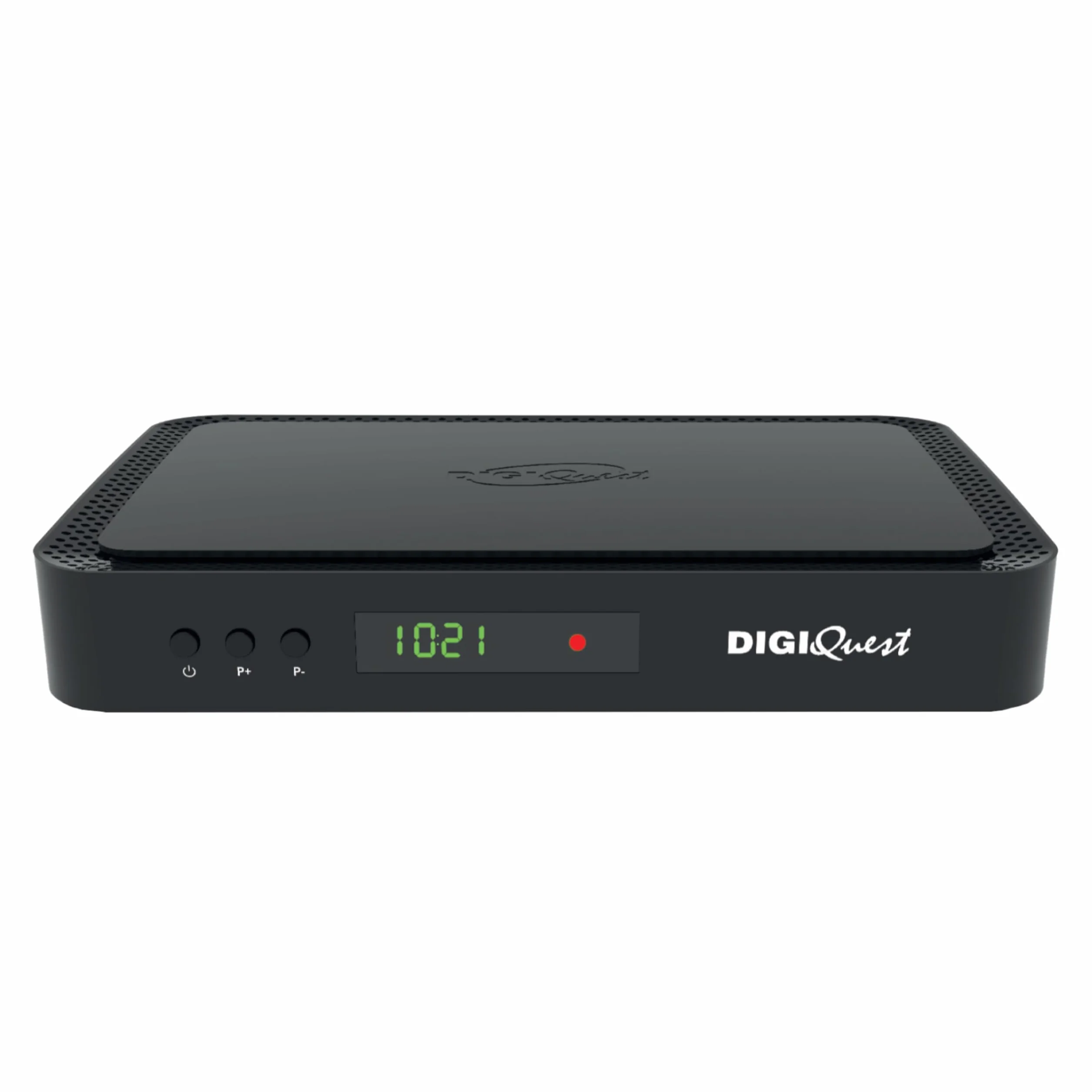 DIGIQUEST Odbiornik satelitarny tivùsat Combo 4K Q80 HbbTV podwójny tuner nagrywanie Mediaplayer pilot 2 w 1 Smartcard czarny