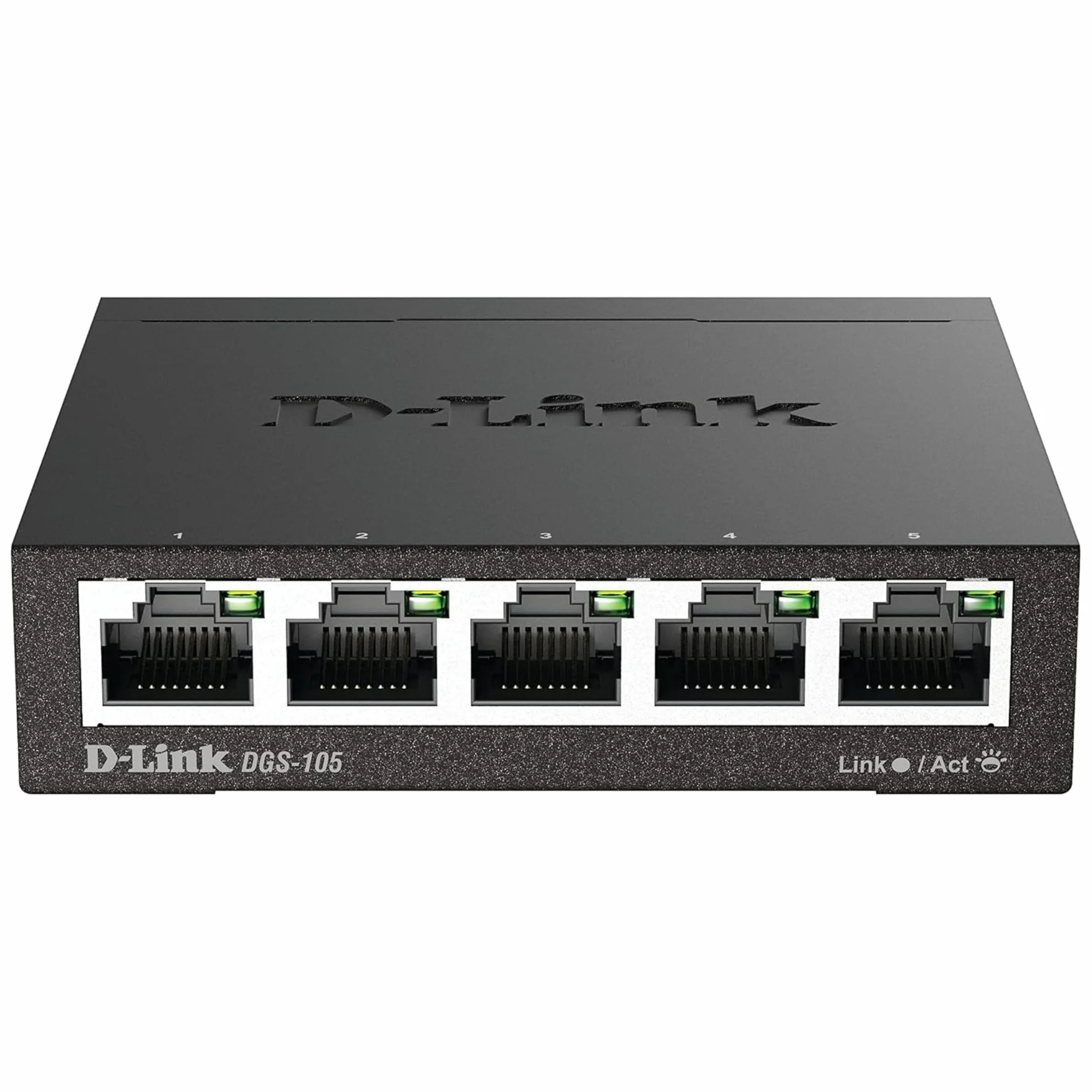 D-Link 5-Portowy Przełącznik Gigabit, Czarny