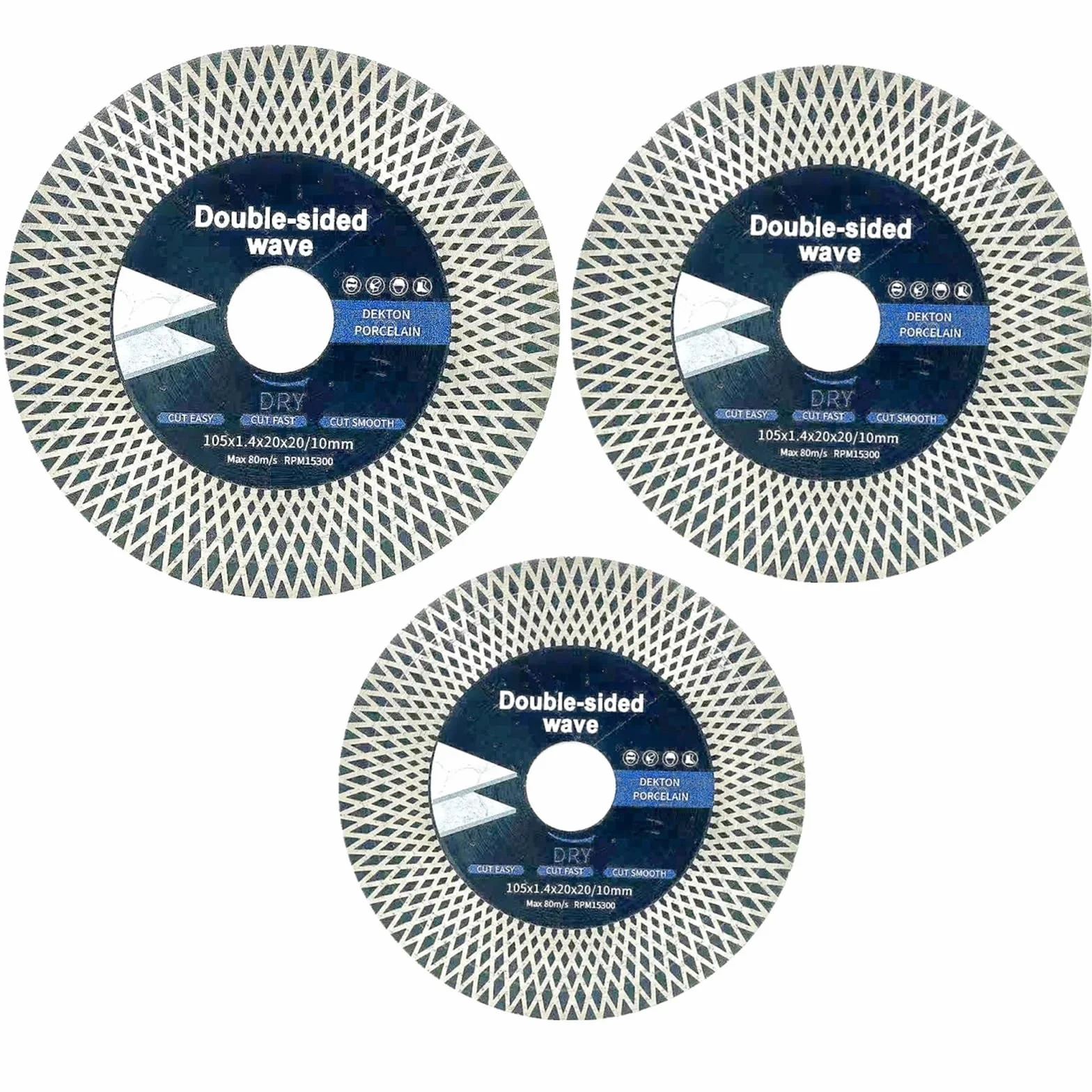 Ostrze do płytek ceramicznych, tarcza diamentowa do cięcia i szlifowania ceramiki, 1 szt. (1 szt. 115 mm)