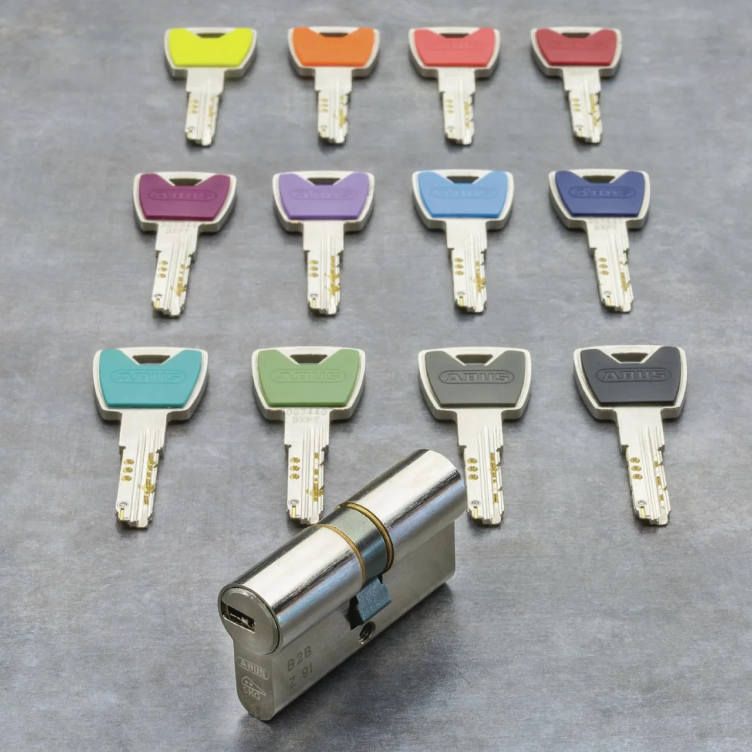 ABUS Cylinder profilowy XP20SN 35/35 z kartą bezpieczeństwa i 3 kluczami, 73727