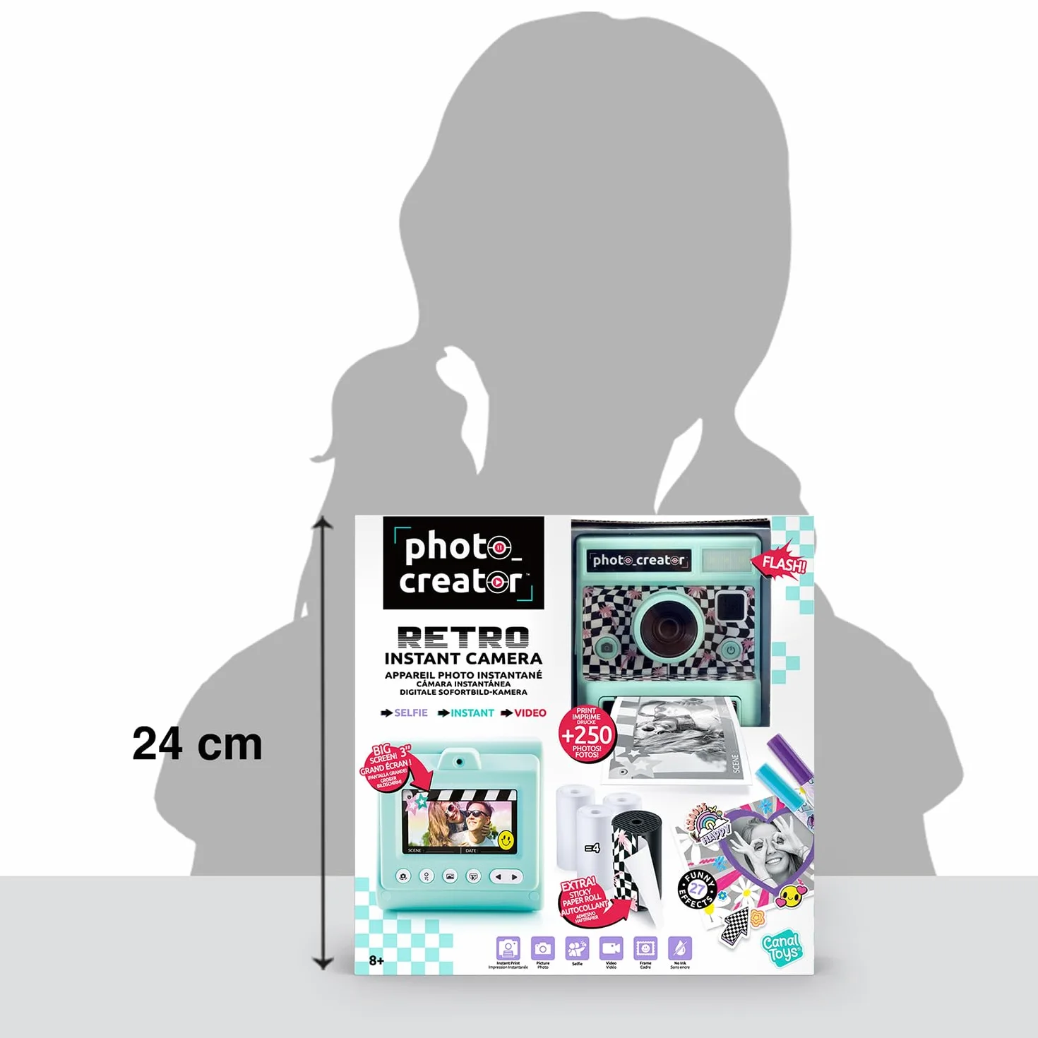 CANAL TOYS APPAREIL Photo INSTANT Retro