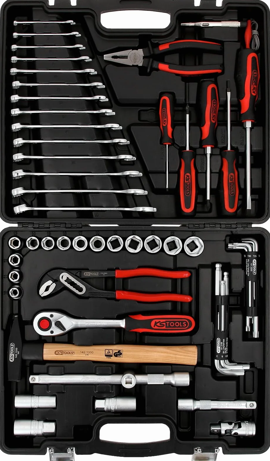 KS Tools 917.0047 1/2" uniwersalny zestaw narzędzi, 47-częściowy
