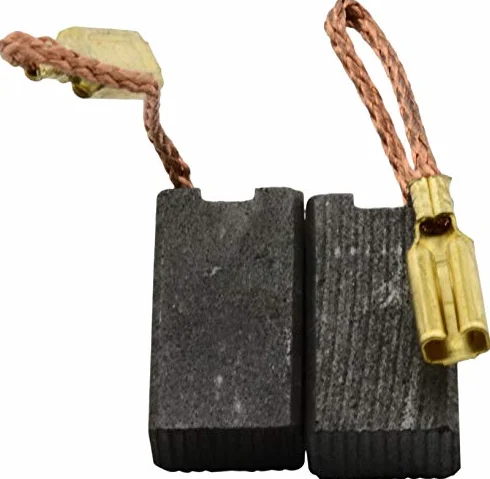 Specjalistyczne szczotki węglowe ca-07-69784 do wiertarki Kress 550 SBLR-1-0,20 x 0,31 x 0,57 cala - ze sprężyną, kablem i złączem - zastępuje oryginalne części 24837