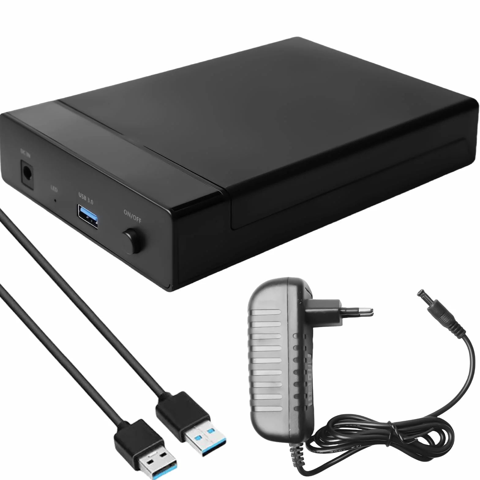 Stacja dokująca do dysków twardych SATA HDD/SSD 2,5/3,5 cala USB 3.0 UASP 5 Gbps