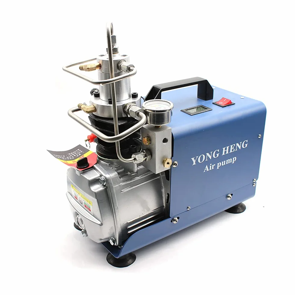 Elektryczna sprężarka powietrza wysokociśnieniowa pompa powietrza PCP pompa sprężarki 300 bar 4500PSI 30MPA 220V 1,8 kW
