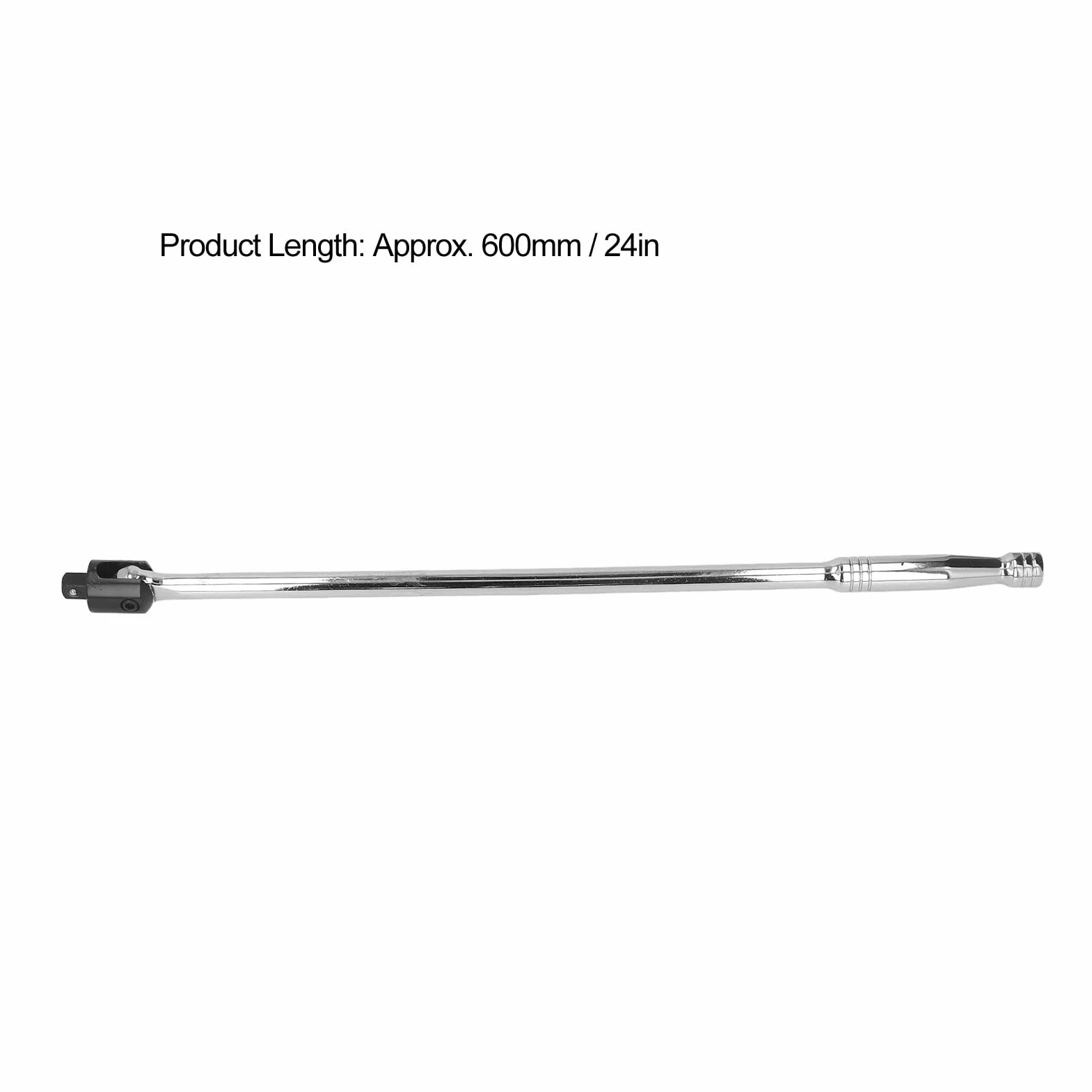 24-calowy Młotek / 2 Cale z Elastycznym Uchwytem Klucz Nasadowy z przedłużką – Stalowe Narzędzie do łamania o Wysokim Momencie Obrotowym 512 N·m do Zardzewiałych Zapieczonych śrub, Mechanika