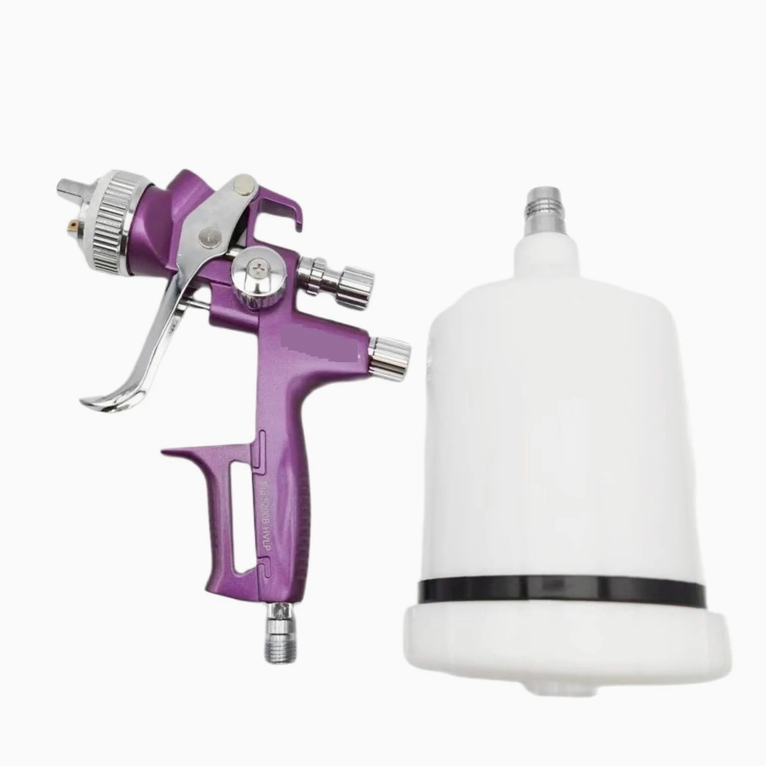 5200B Wysokowydajne Pistolety Do Malowania Natryskowego Pistolet Na Sprężone Powietrze 1.3/1.7/2.0mm Dysza Malowany Natryskowy Lakieru Samochodowego Wysoka Precyzja Atomizacji(1.7MM)