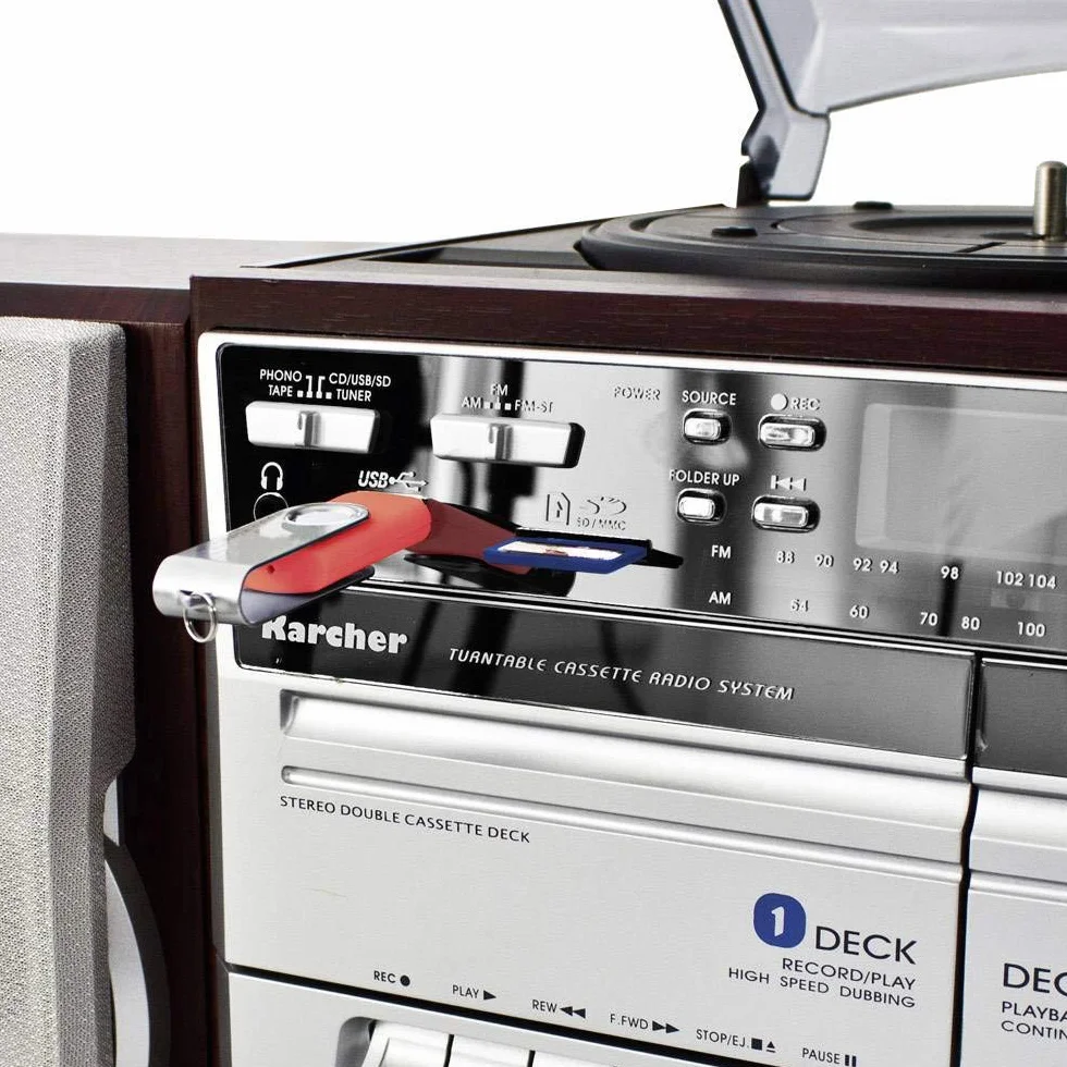 Kärcher Ka 320 Zestaw Stereo, Brązowy/Srebrny