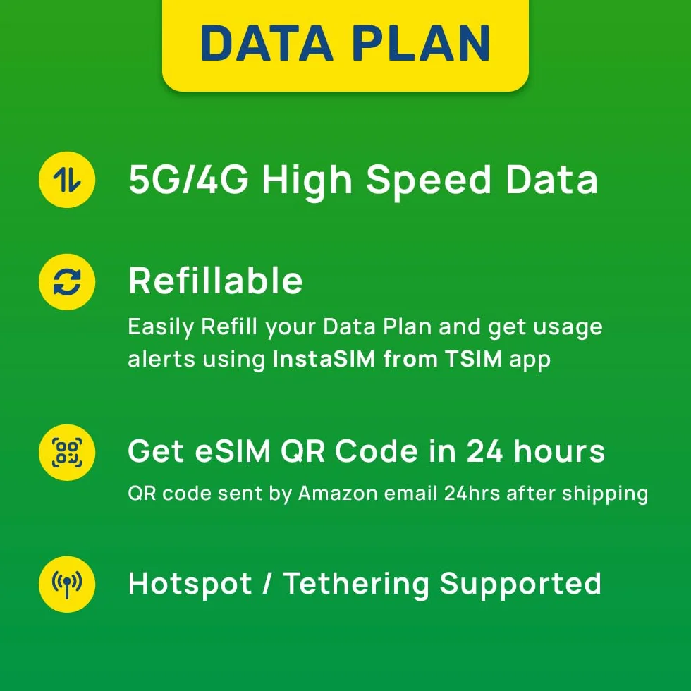 Asia eSIM dla 17 krajów | Plan wielokrotnego napełniania 3 GB Super Economy! Kod QR wysłany pocztą elektroniczną w ciągu 24 godzin – skanuj i używaj natychmiast | Automatyczna aktywacja 30-dniowa