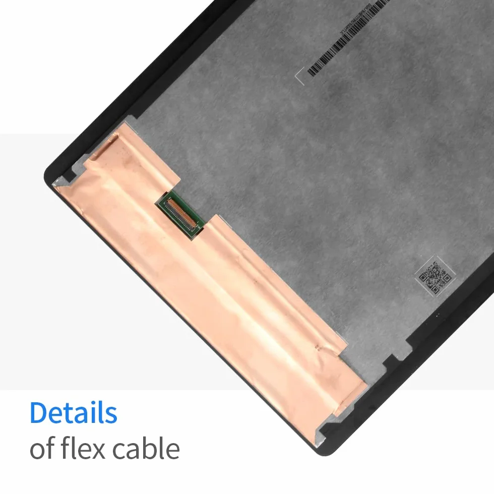 LADYSON Oryginalny wyświetlacz LCD do Samsung Galaxy Tab A7 10,4" (2020) SM-T500 T505 T500 czujnik dotykowy szklany ekran digitizer panel montażowy biały
