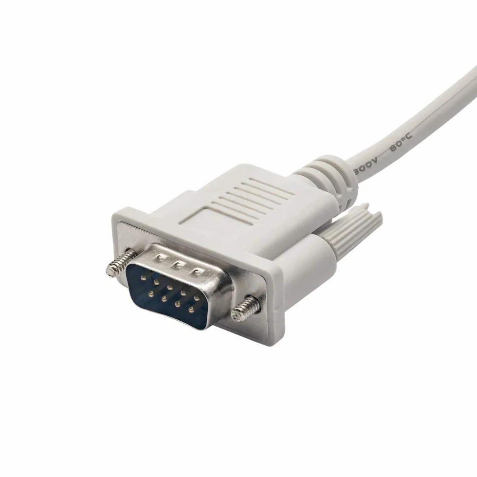 Akyga AK-CO-03 RS-232 kabel DB9 D-Sub 9-biegunowy adapter wtyczka na wtyczkę 2 m