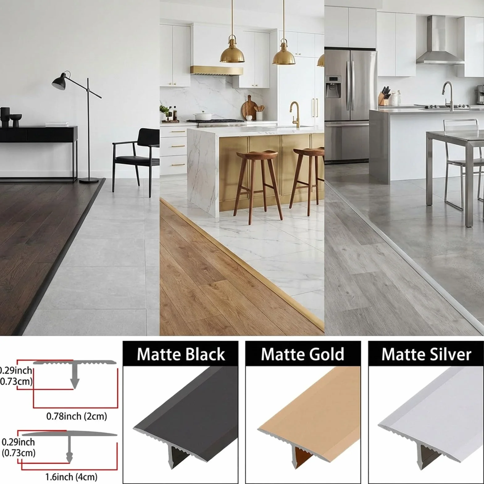 Wodoodporna zaślepka do blatu kuchennego z profilem aluminiowym do blatów i zlewozmywaków – 3 szt. 90 cm różowa konstrukcja idealna do bezszwowego wykończenia i ochrony przed wilgocią