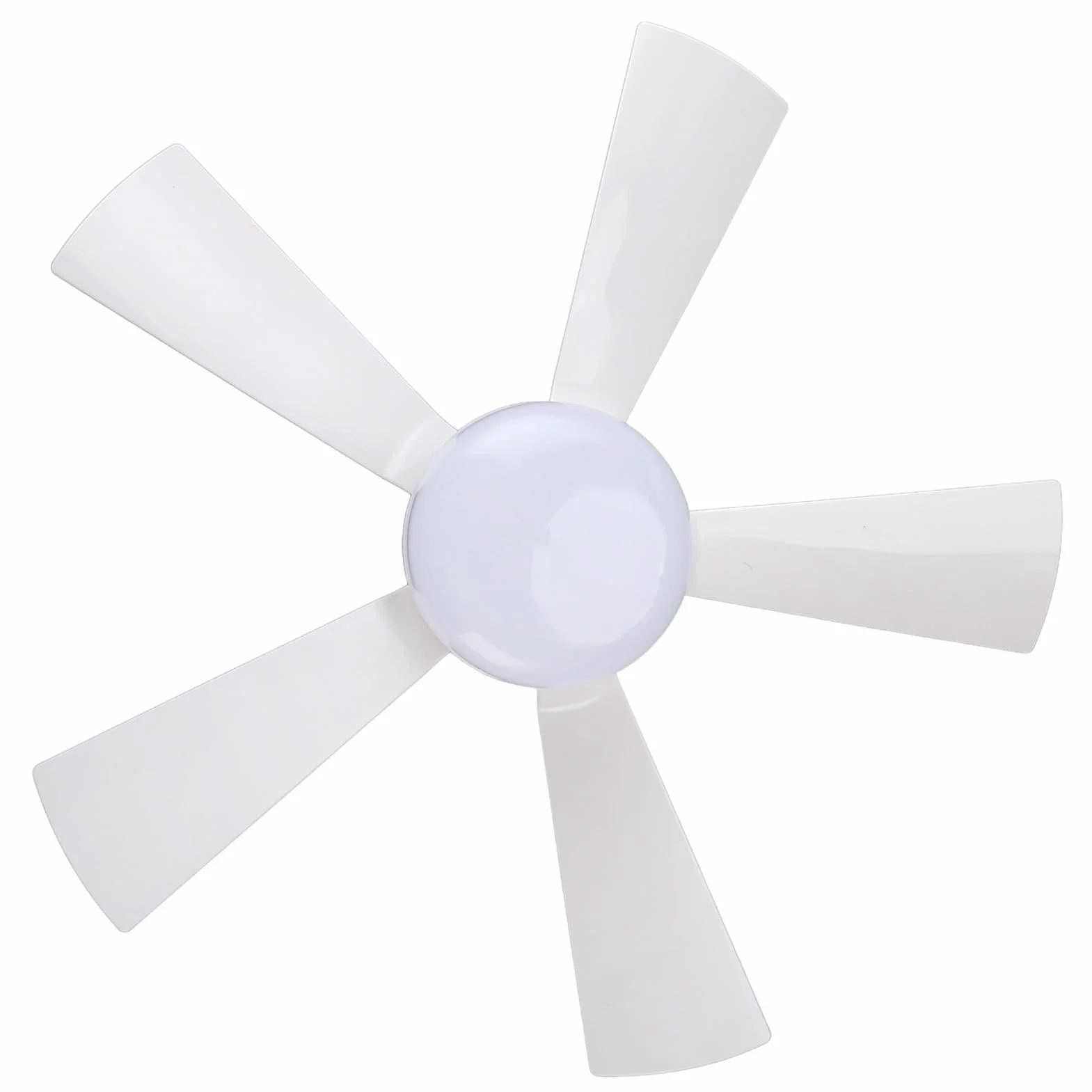 Aramox Światło Wentylatora Sufitowego z Pilotem 3 Temperatura Kolorów 3 Prędkość Wiatru do Sypialni Kuchnia (WHITE)