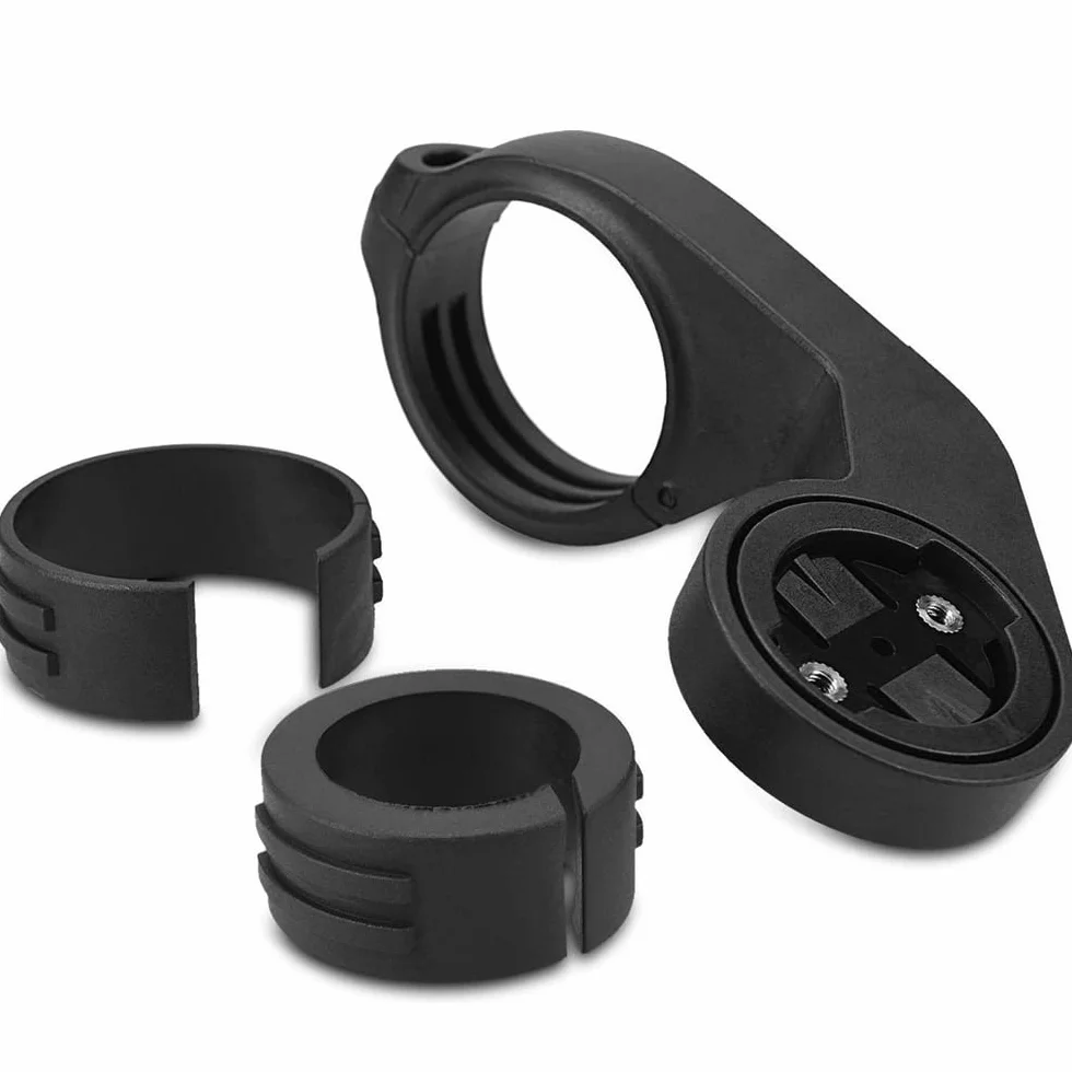 MMOBIEL Wspornik montażowy GPS kompatybilny z Garmin Edge i GoPro aerodynamiczna antypoślizgowa