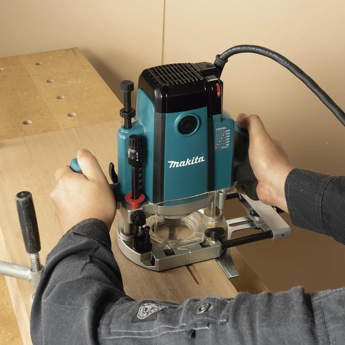 FRYZARKA 2300 W 6-12 MM Z HAMULCEM MAKPAC