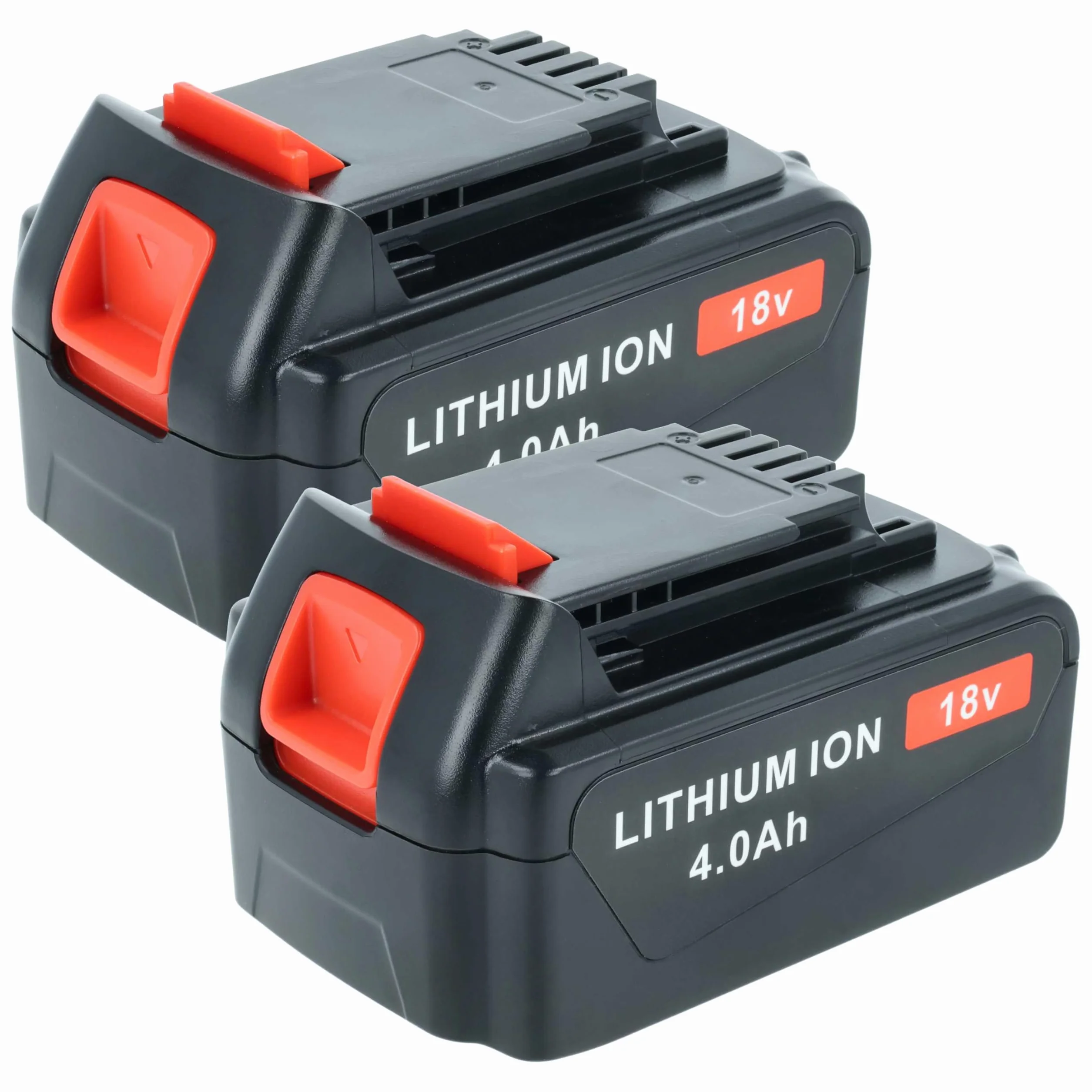 vhbw 2 x bateria kompatybilna z Black & Decker GLC1815L, GLC1823, GLC1825L, GLC2500, GLC1825LB, GLC2500L elektronarzędzia (4000 mAh, Li-Ion, 18 V)