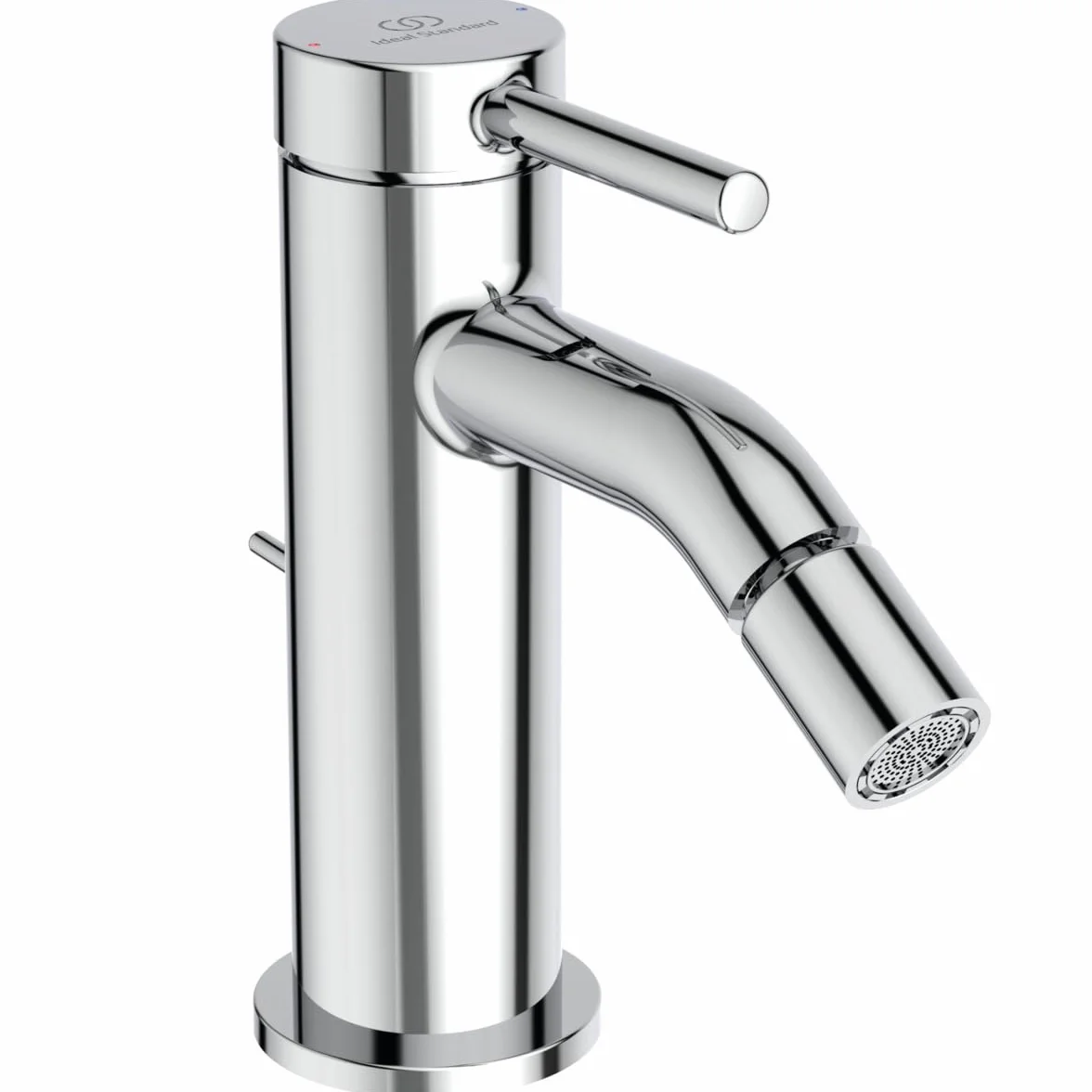 Ideal Standard Ceraline bateria jednouchwytowa bidet z wkładem FirmaFlow z drążkiem sterującym i końcówką Easyfix, chromowana