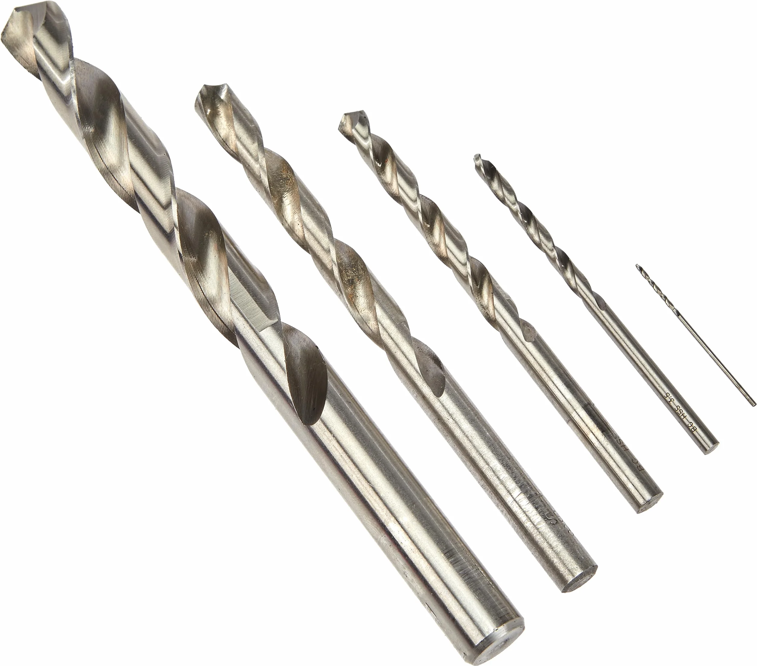 Bohrcraft Zestaw wierteł spiralnych HSS-G w pudełku ABS KG13 25-częściowy średnica 1 – 13 x 0,5 mm, opakowanie 25 sztuk, 11201330025